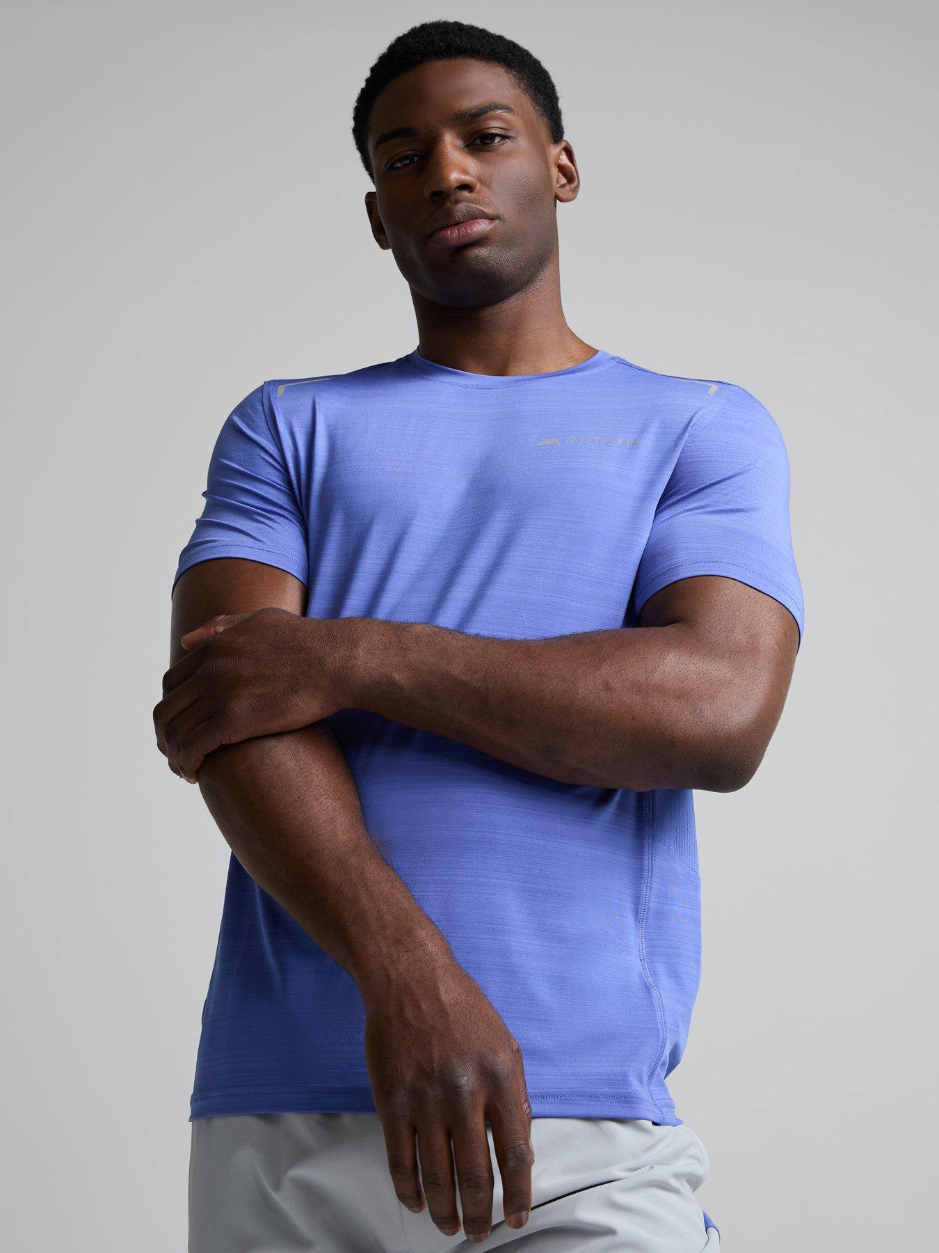 Image 4 of 5 of Monterrain Mens Lyder 30 Space Dye T-shirt - Lilac