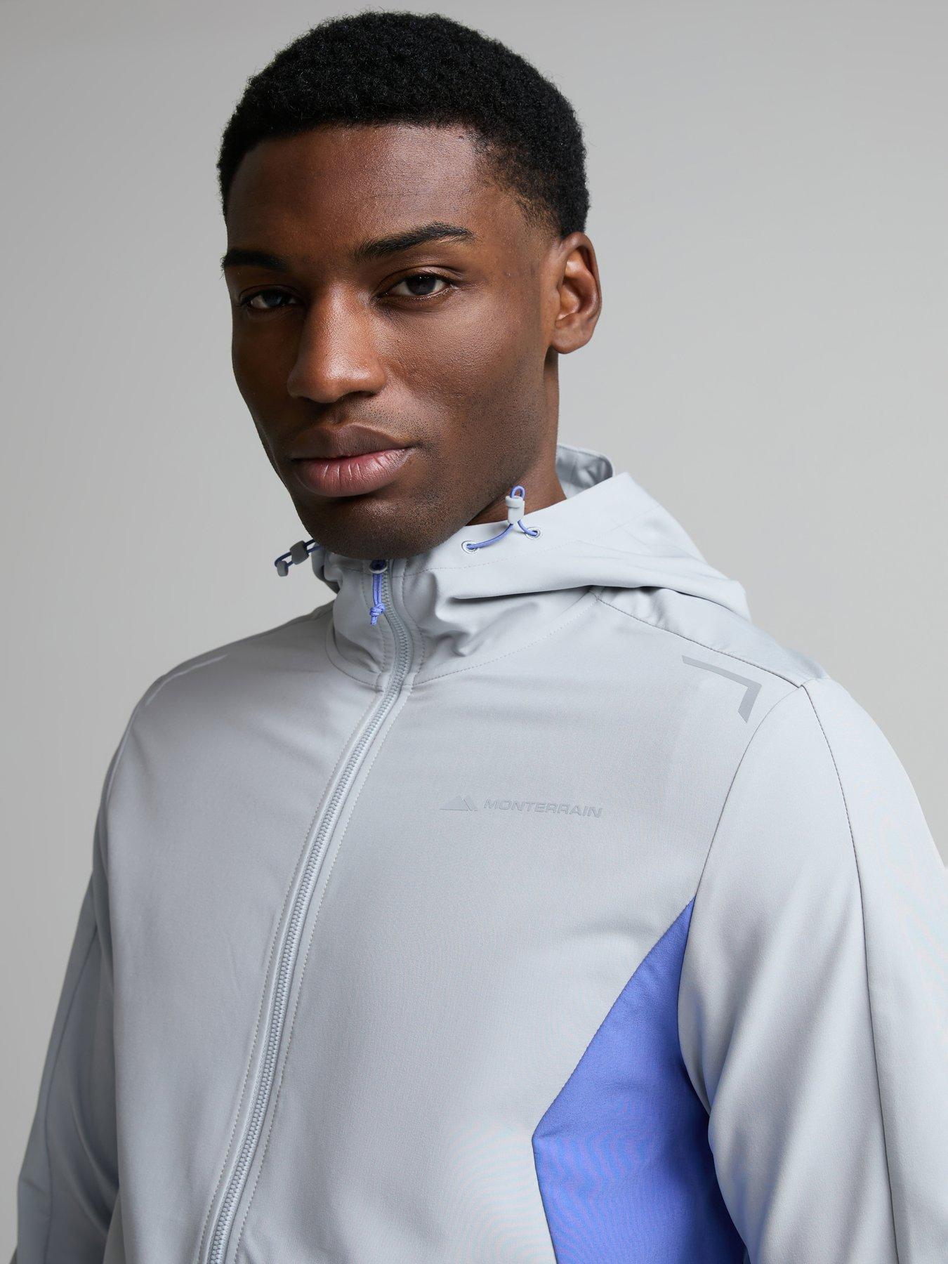 Image 4 of 5 of Monterrain Mens Lyder Windrunner - Grey