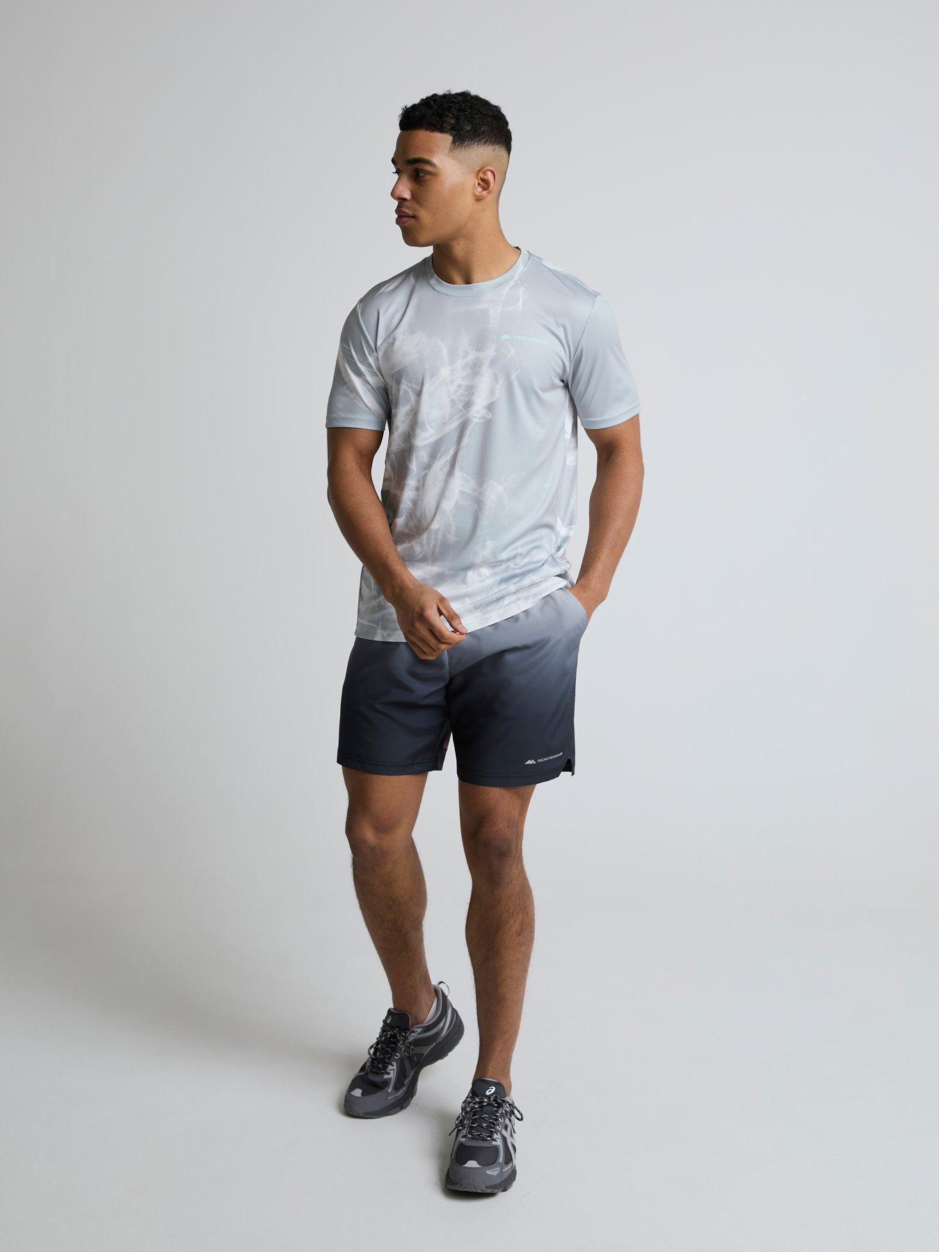 Image 3 of 5 of Monterrain Mens Transcend Tee - Grey