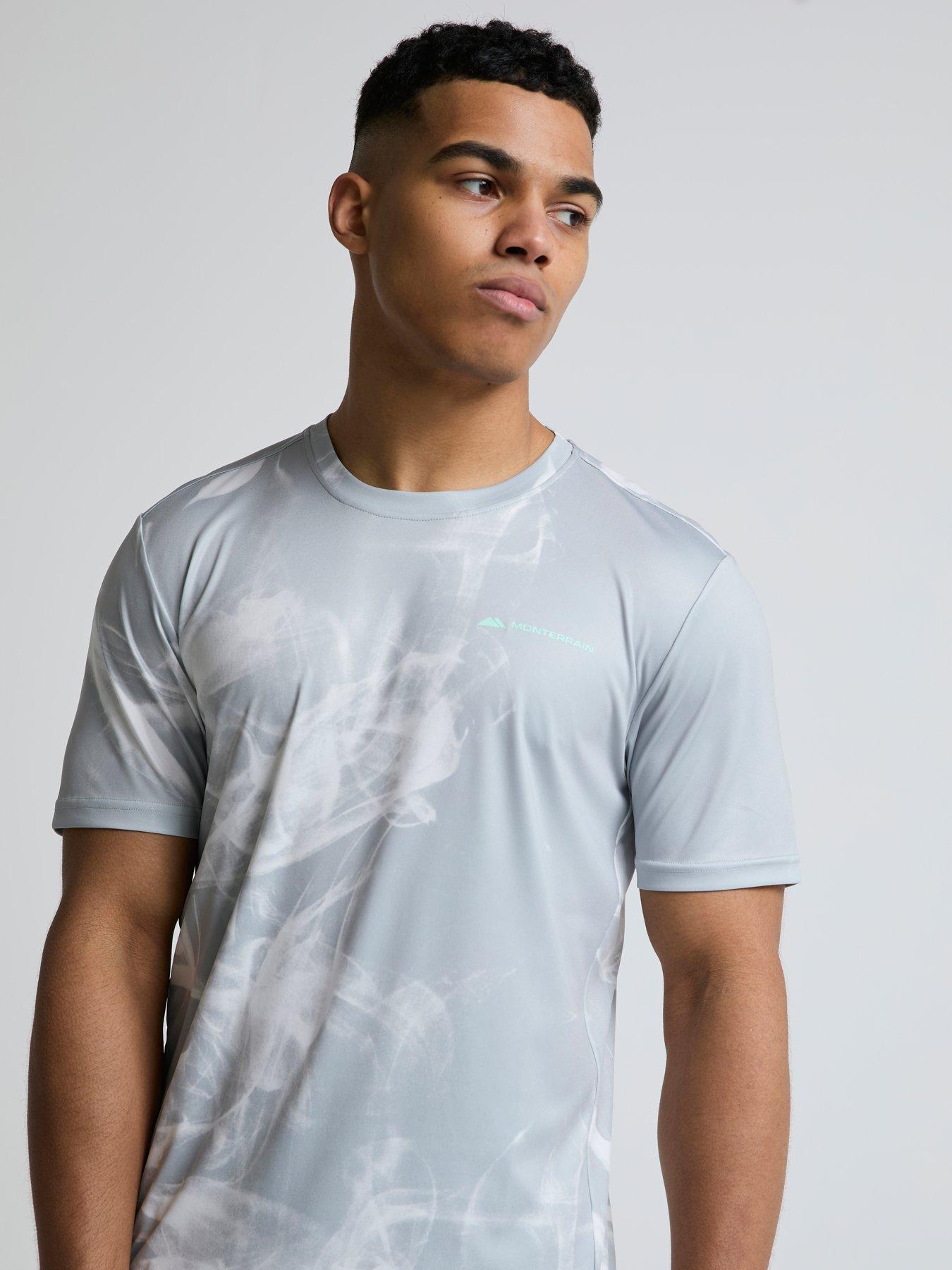 Image 4 of 5 of Monterrain Mens Transcend Tee - Grey