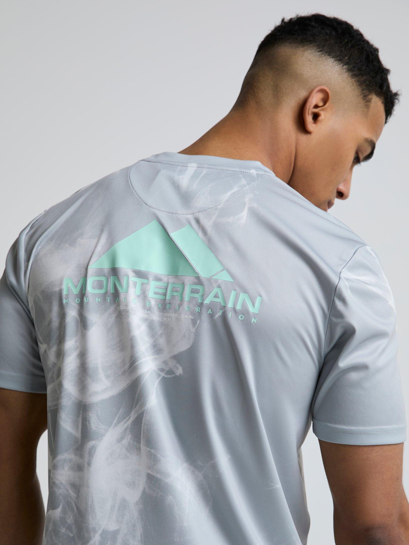 Image 5 of 5 of Monterrain Mens Transcend Tee - Grey