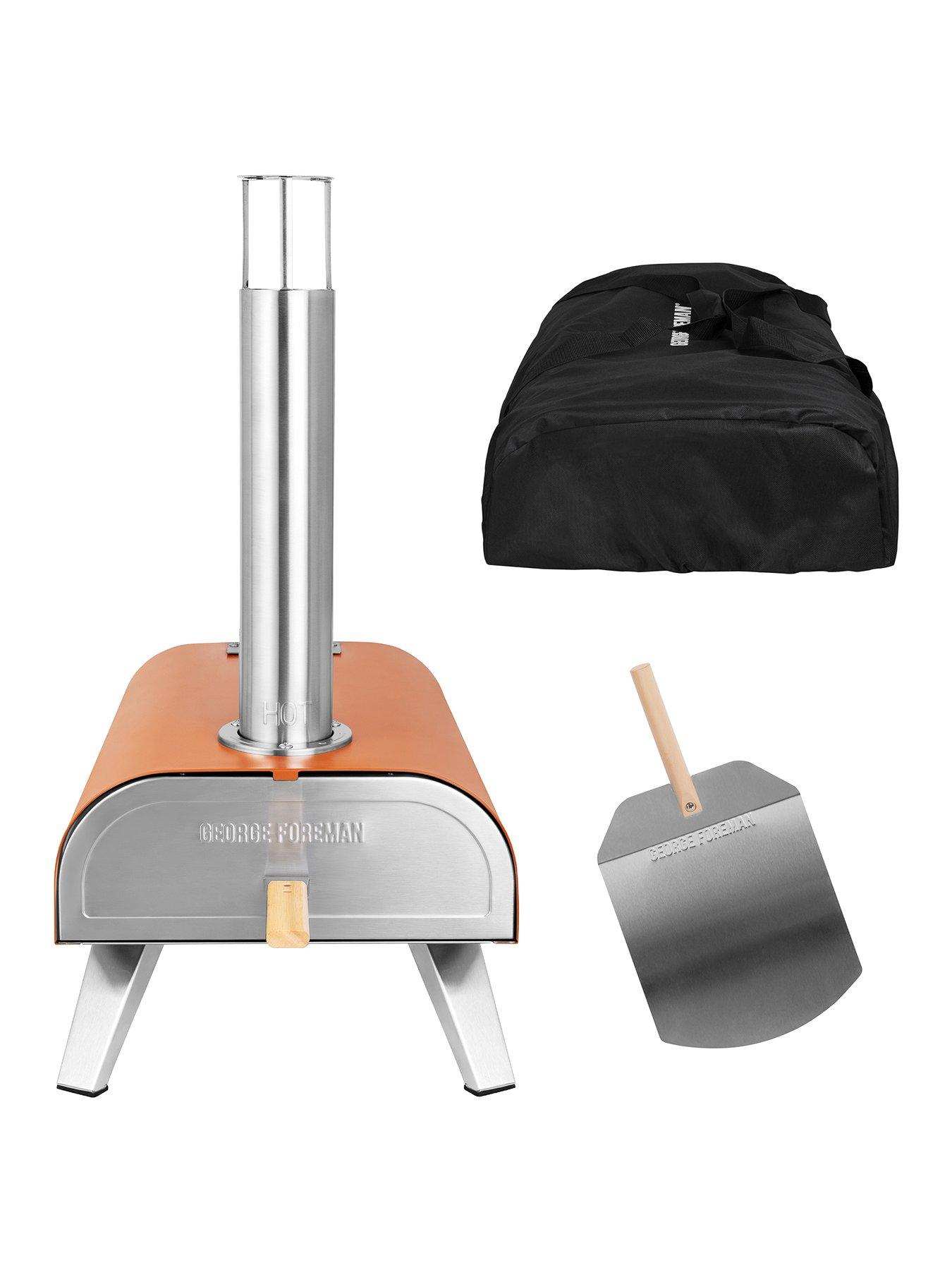 George Foreman Wood Pellet Pizza Oven - Bronze