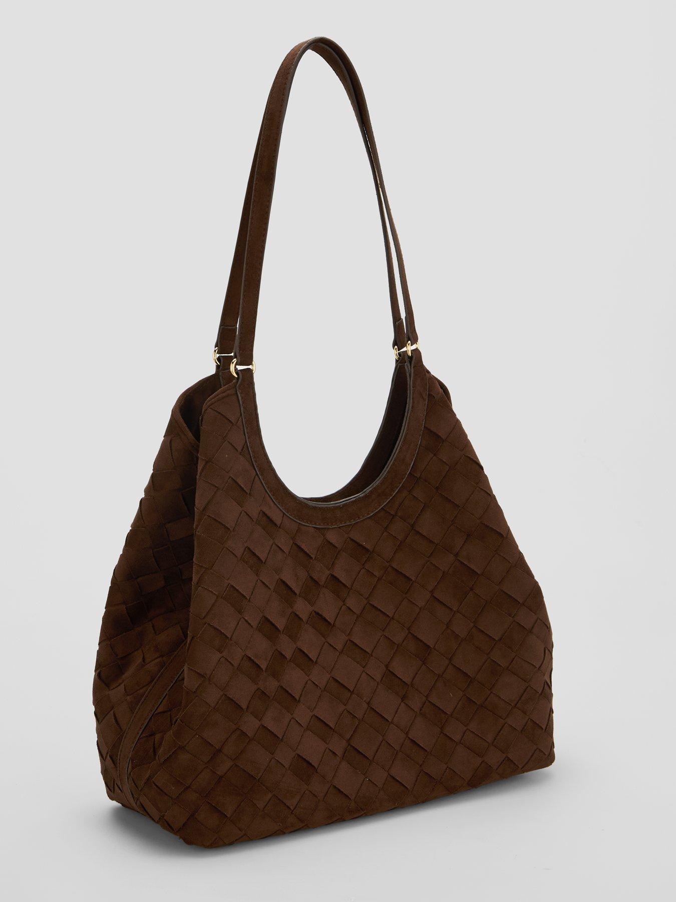 Image 5 of 6 of The Very Collection Large Woven Shoulder Bag