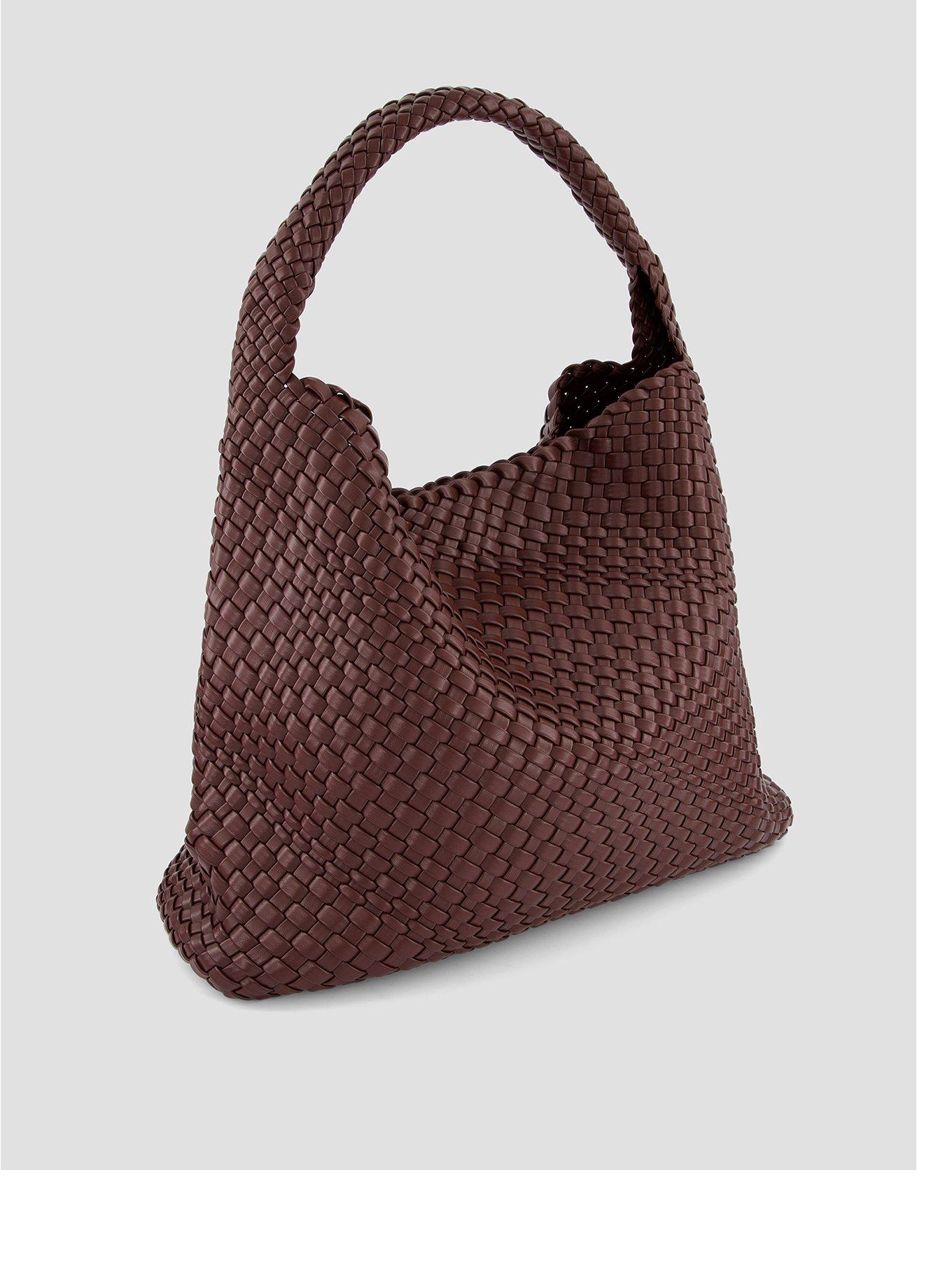 The Very Collection Hand Weave Medium Pu Shoulder Bag