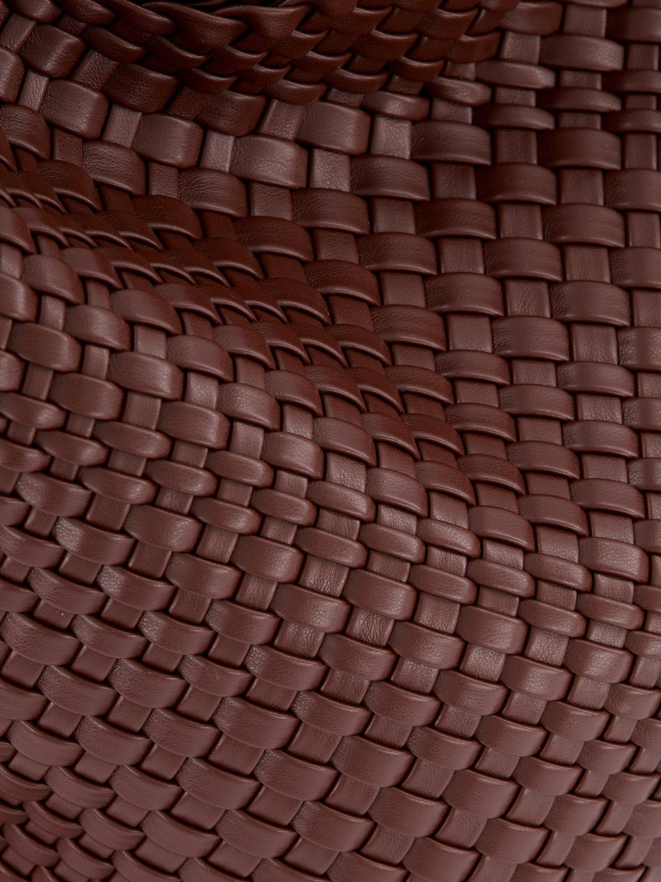Image 3 of 4 of The Very Collection Hand Weave Medium Pu Shoulder Bag