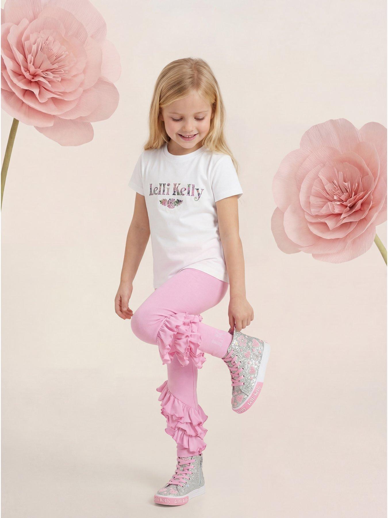 Lelli Kelly Ruffle Legging - Pink