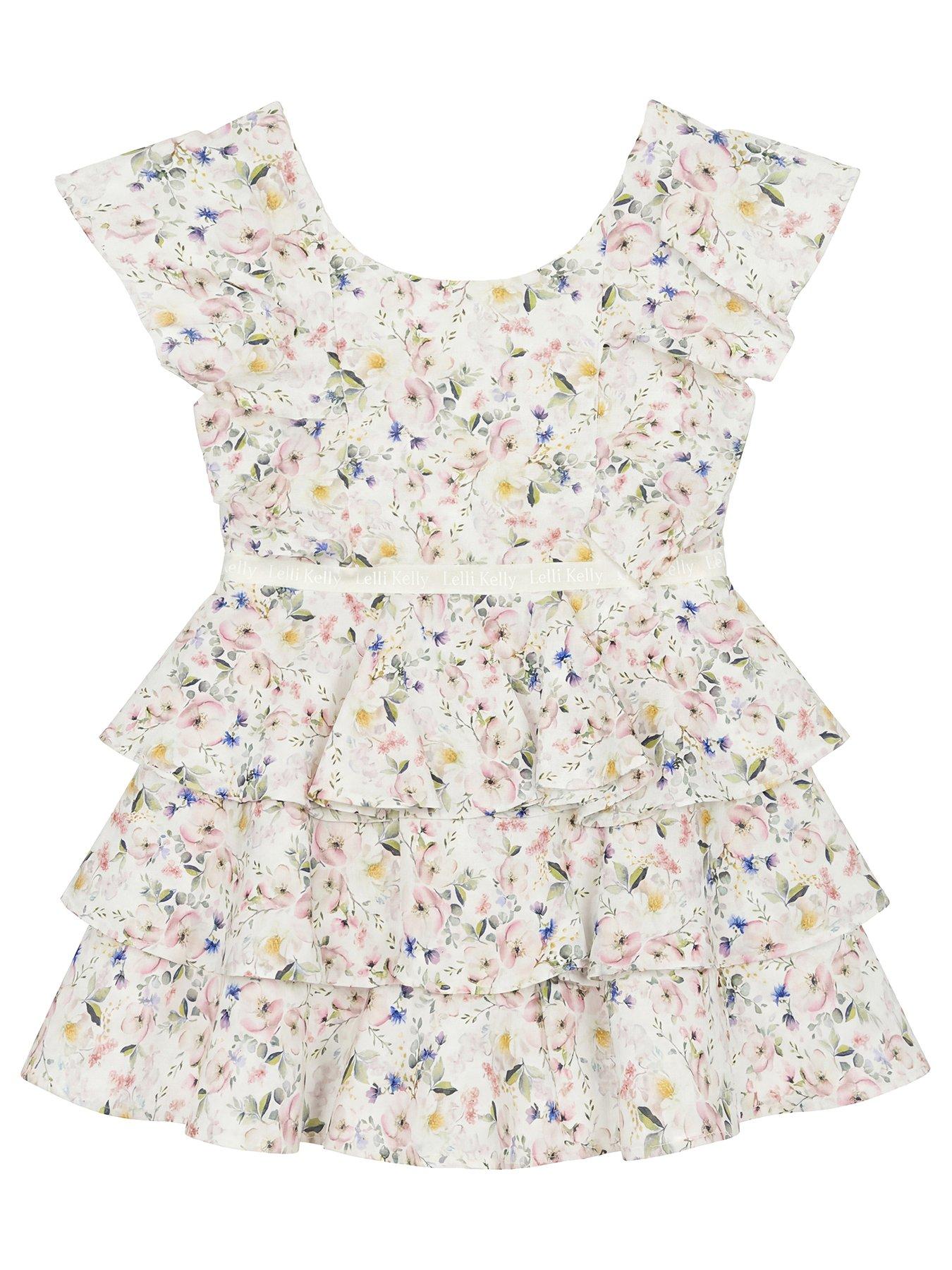 Lelli Kelly Floral Ruffle Dress
