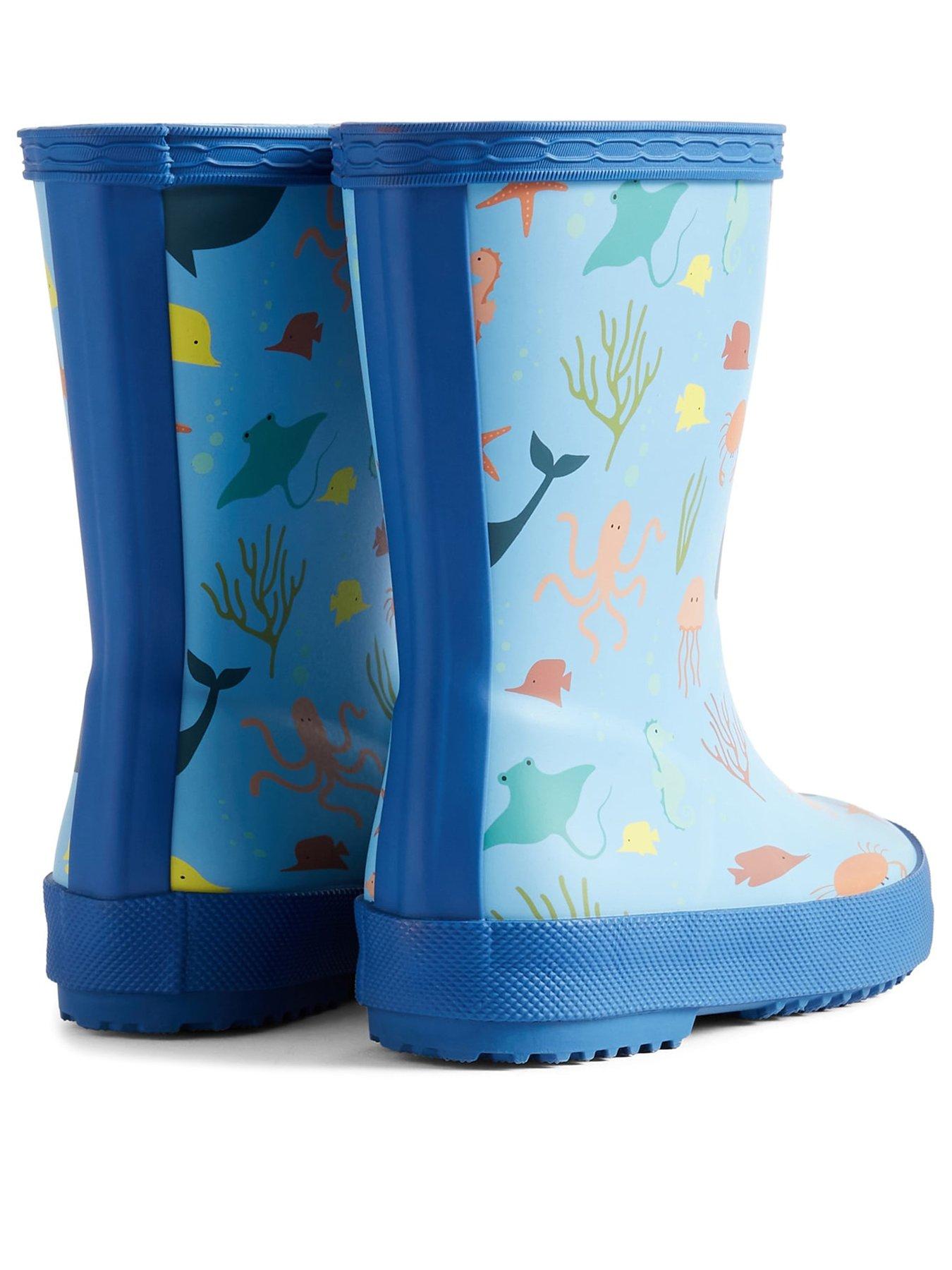 Image 3 of 4 of Hunter Kids First Classic Wellington Boot - Blie