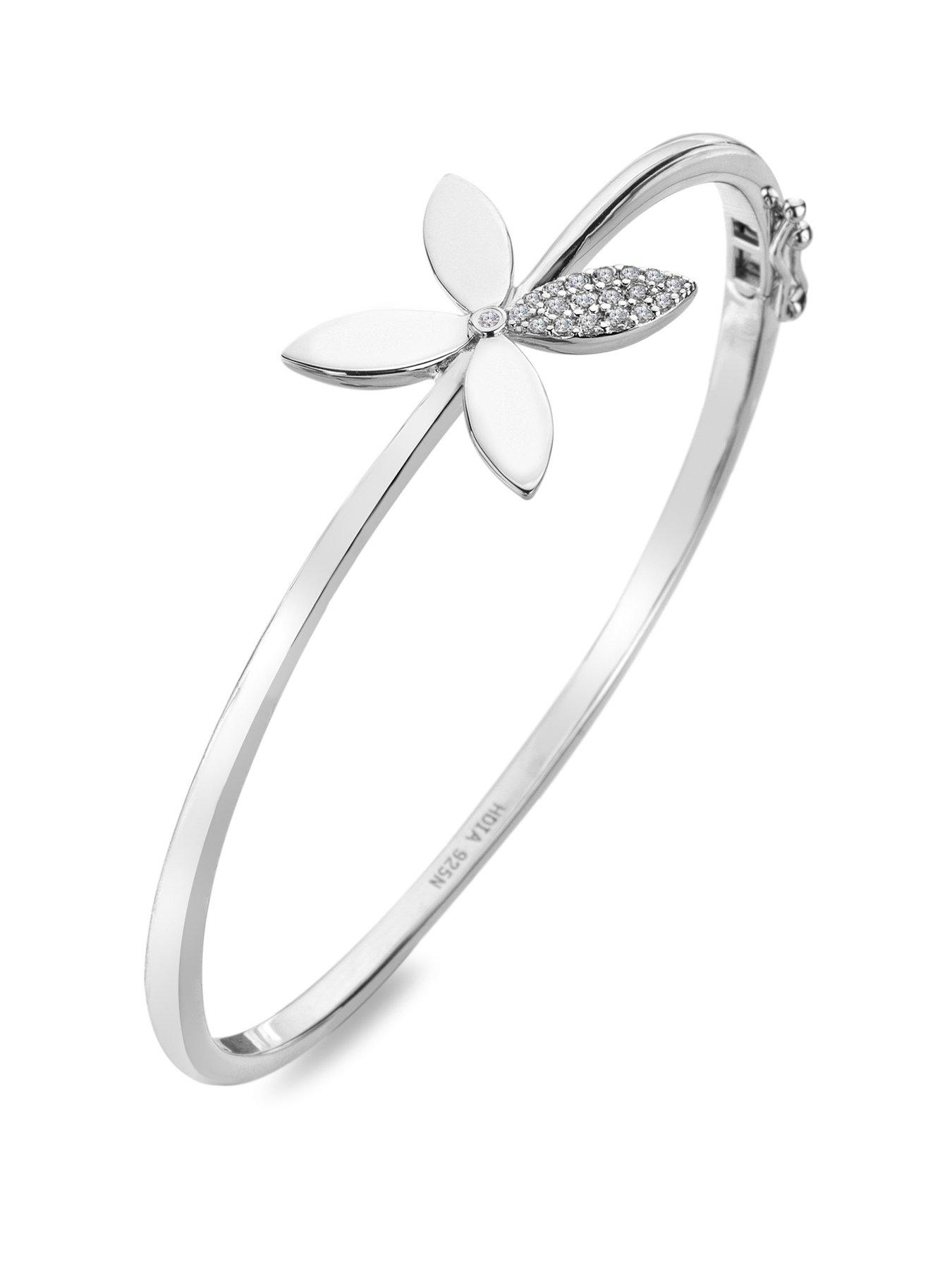 hot-diamonds-cross-flower-banglefront