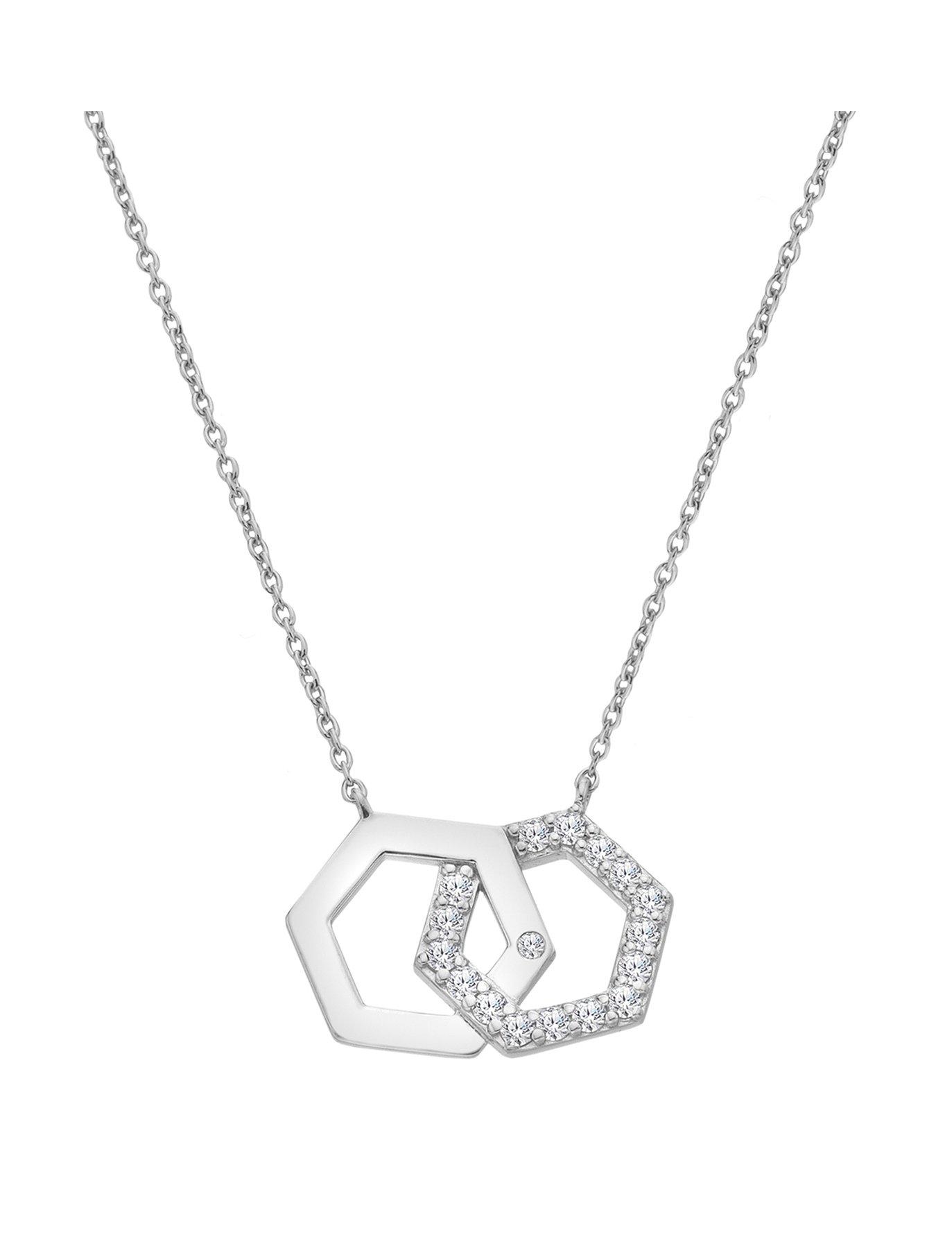 hot-diamonds-hexagon-wt-necklacefront