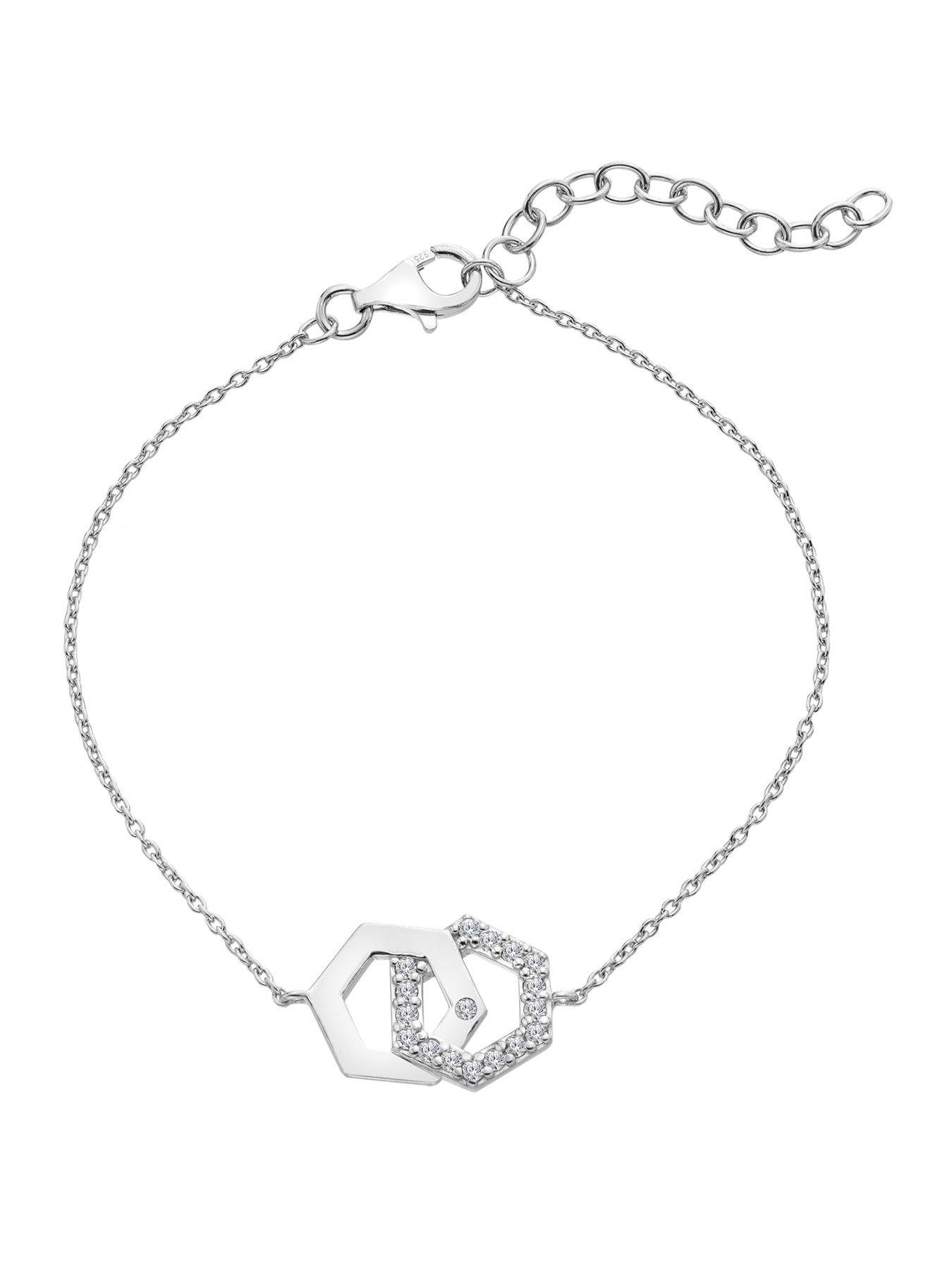hot-diamonds-hexagon-wt-braceletfront