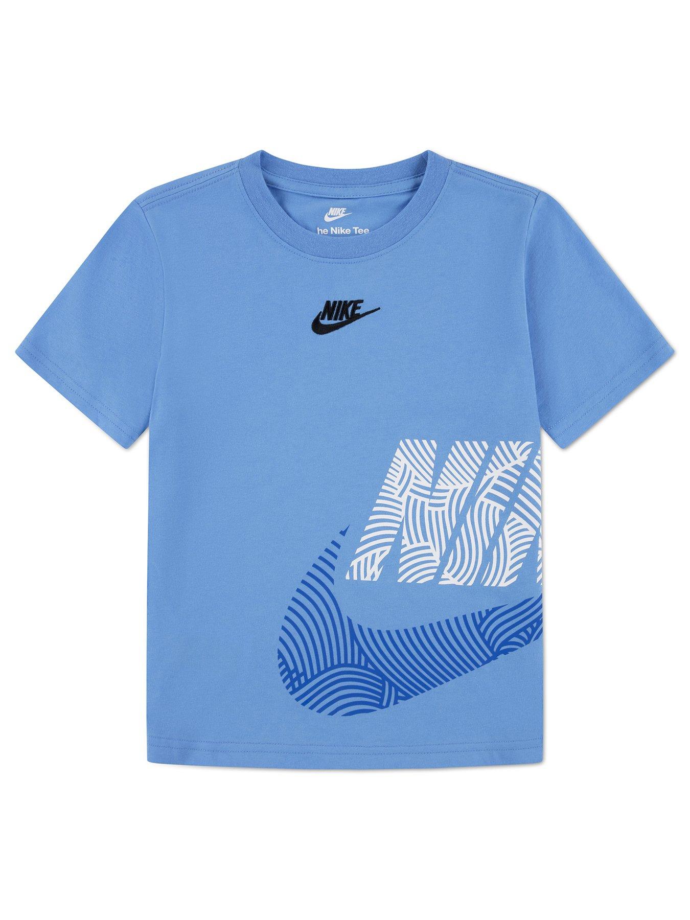 Nike Boys In The Zone Jersey T-Shirt - Blue