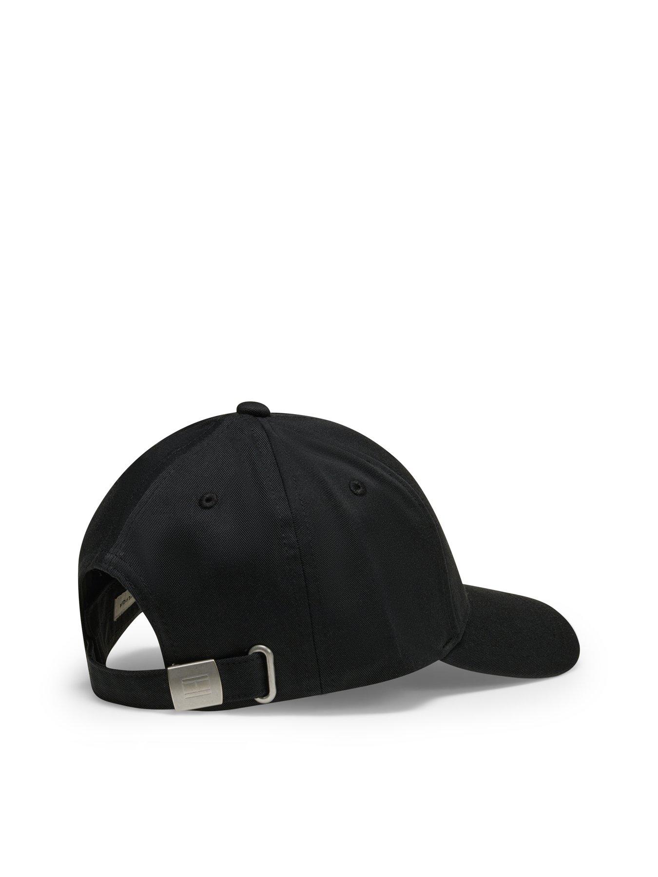 Image 3 of 3 of Tommy Hilfiger Kids' Flag Logo Six-Panel Baseball Cap - Black