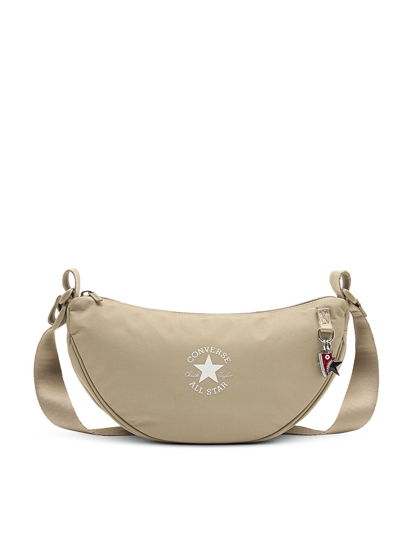 Converse Mens Half Moon Cross Body Bag- Kahki