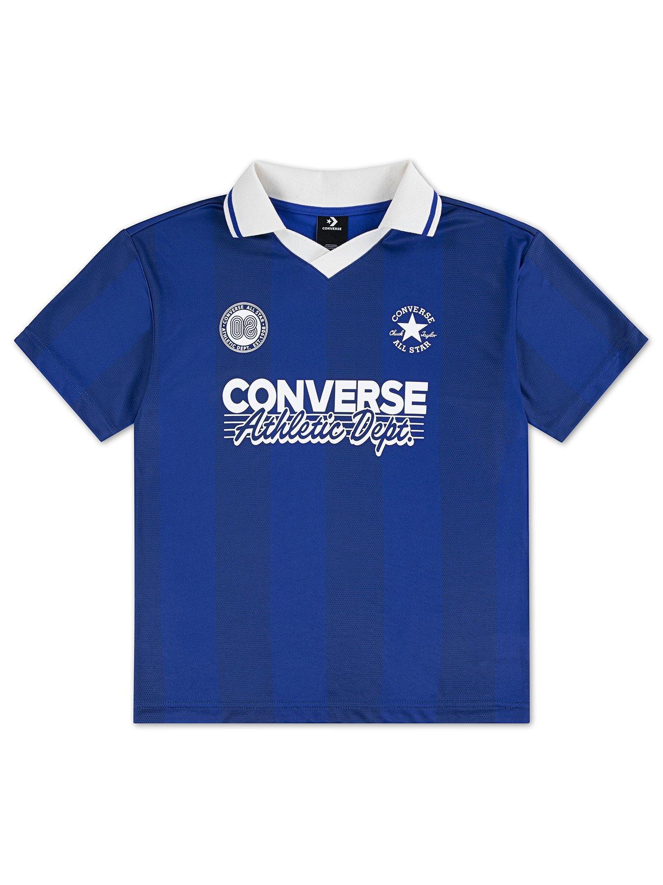 Converse Boys Bleacher Society Novelty T-Shirt - Blue