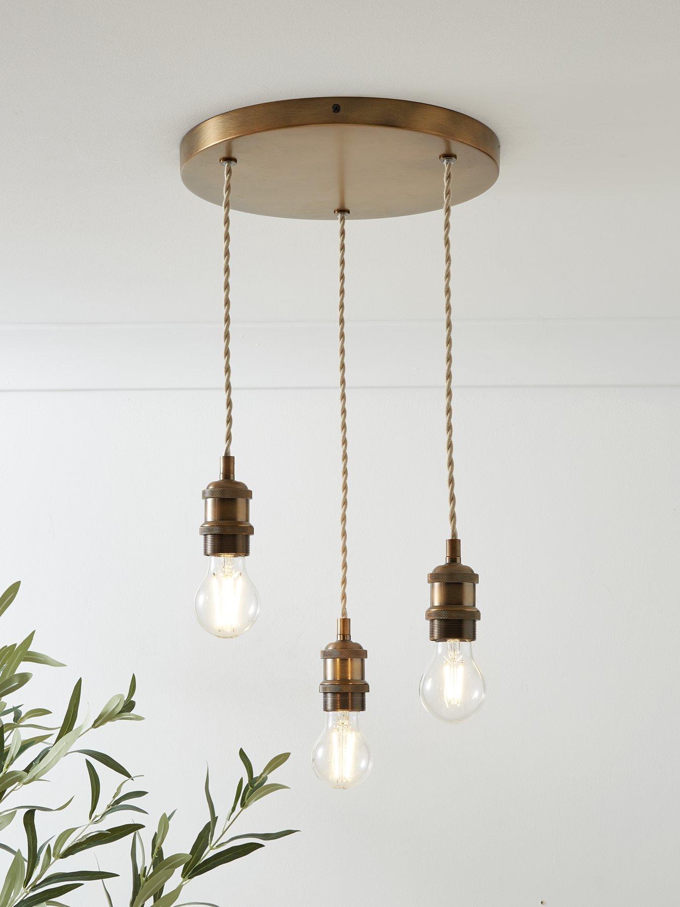 The Very Collection Cinder 3 Light Cluster