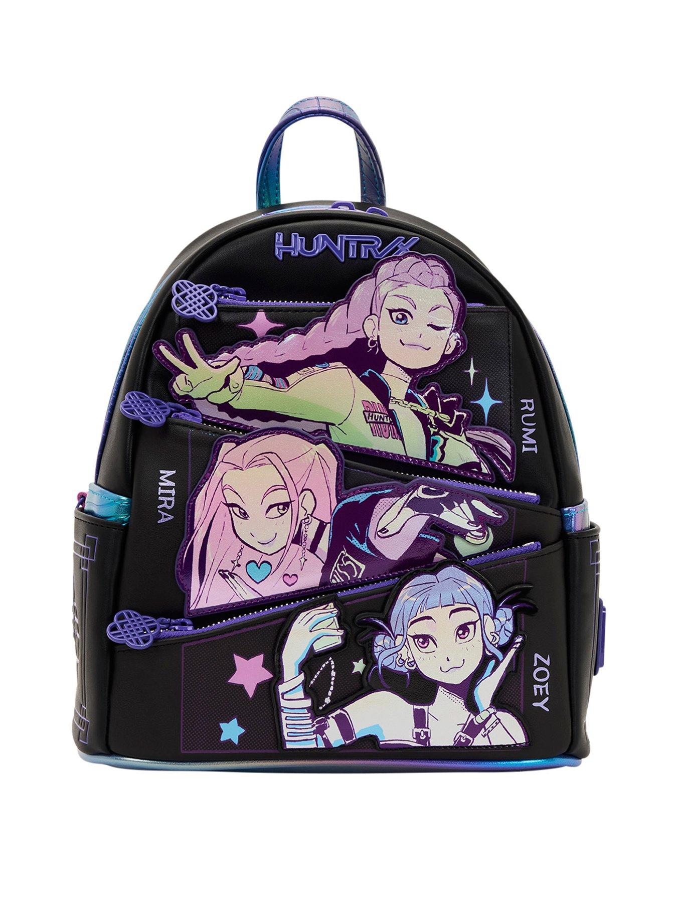 Loungefly K-Pop Demon Hunters Huntrix Mini Backpack