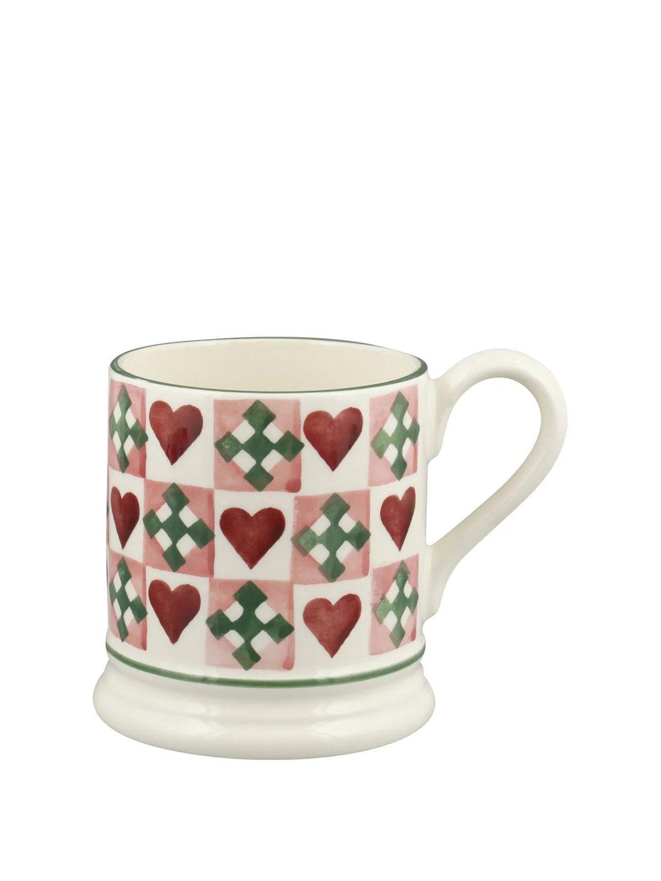 Image 2 of 5 of Emma Bridgewater Pink Quilts 1/2 Pint