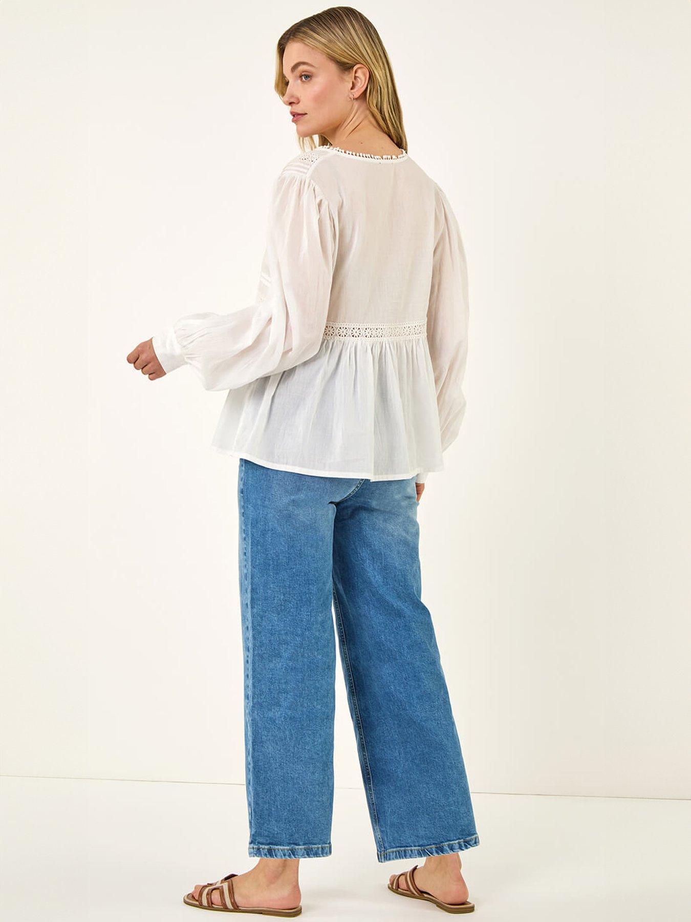 roman-dusk-cotton-lace-pintuck-topstillFront