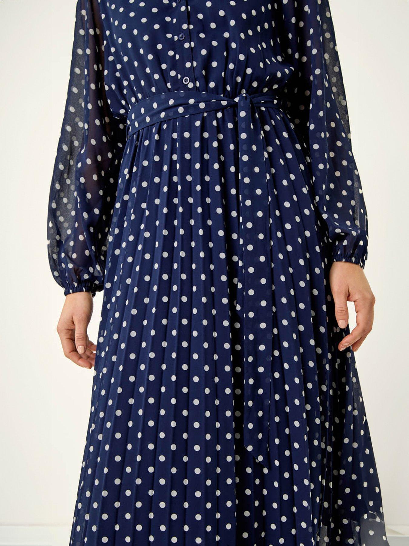 roman-spot-print-pleated-midi-dressdetail