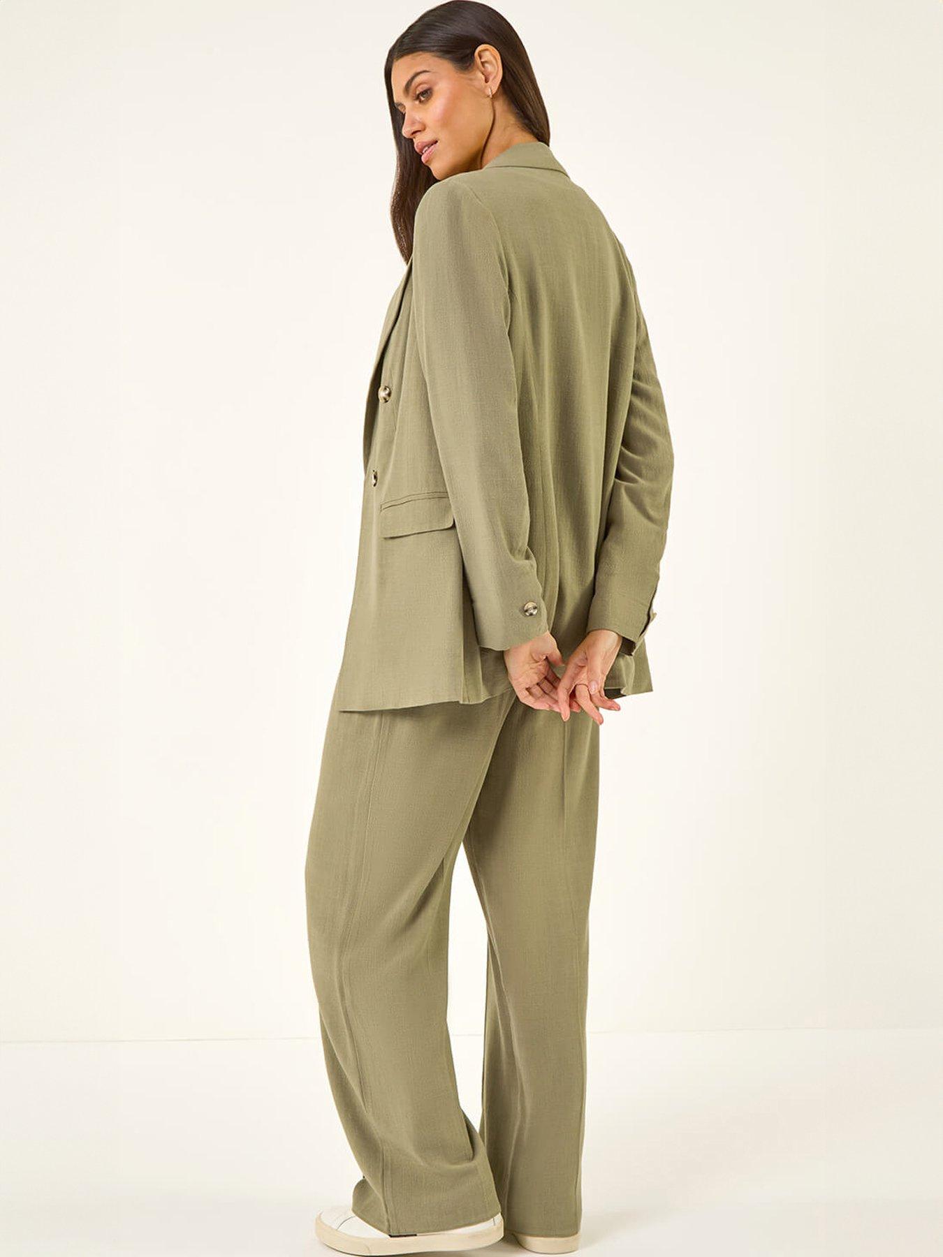 Image 2 of 5 of Roman Linen Mix Blazer