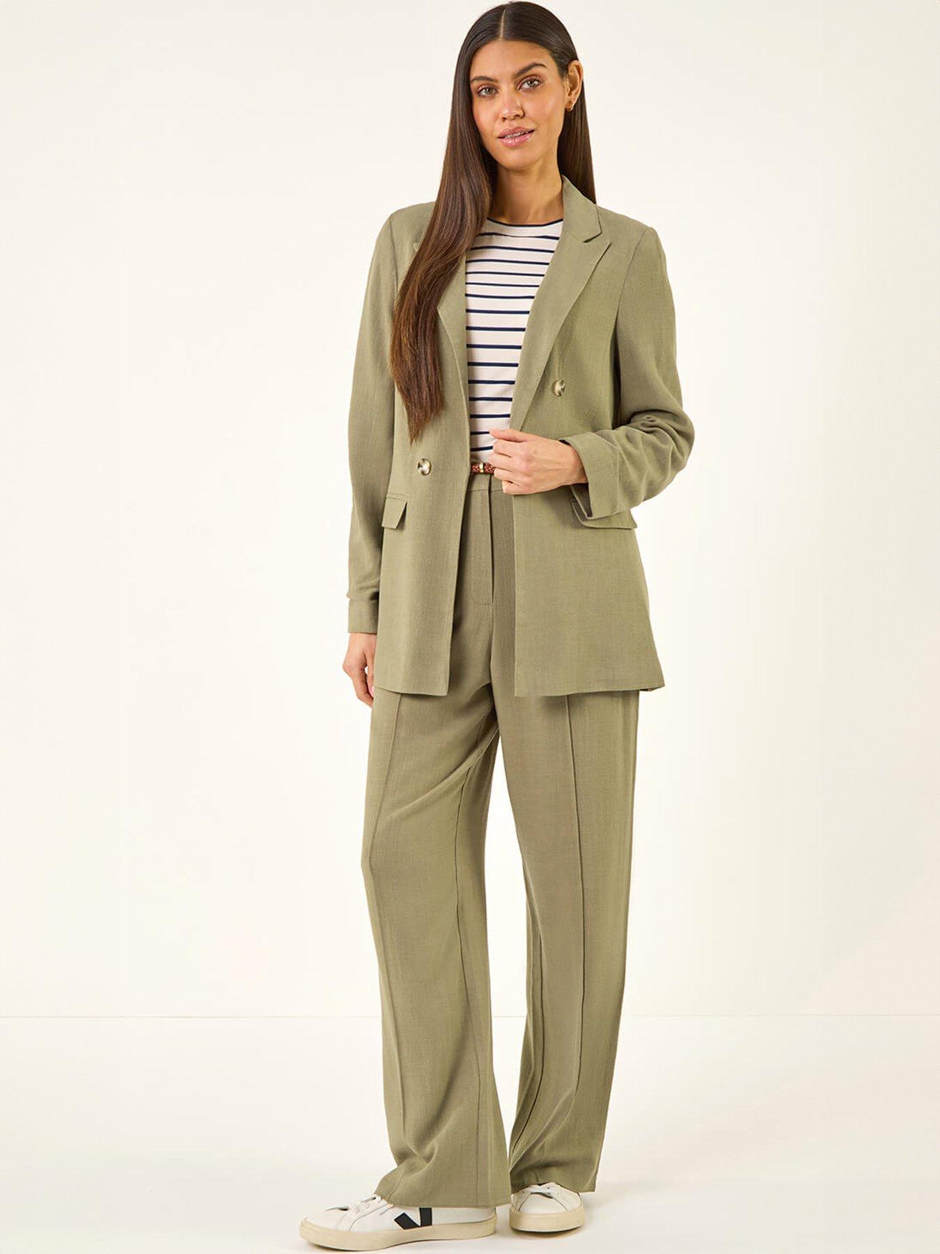 Image 3 of 5 of Roman Linen Mix Blazer