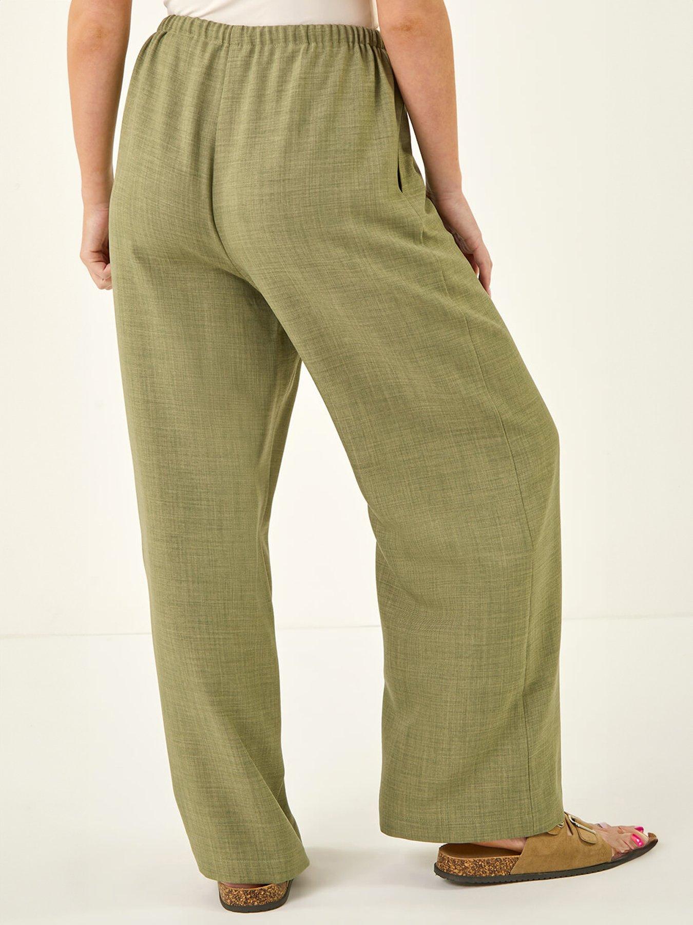 Image 2 of 5 of Roman Petite Pull On Woven Trouser
