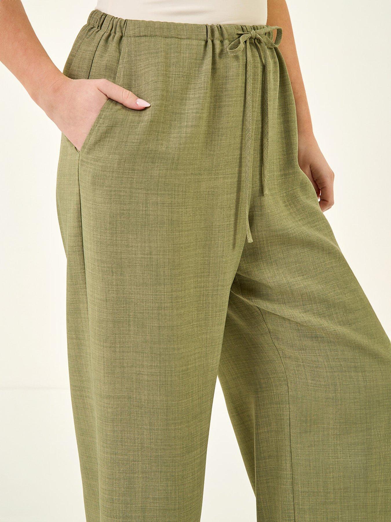 Image 5 of 5 of Roman Petite Pull On Woven Trouser