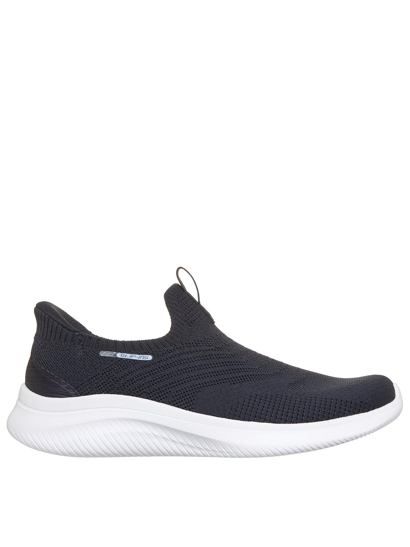 Skechers Ultra Flex 4.0 Pure Dream Engineered Ultra Stretch Knit Slip-ins - Navy