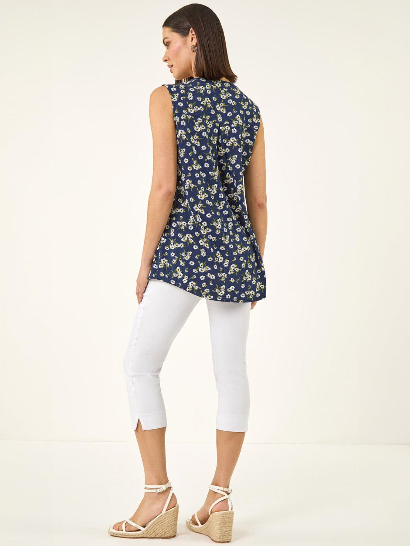 roman-ditsy-floral-pintuck-shirtstillFront