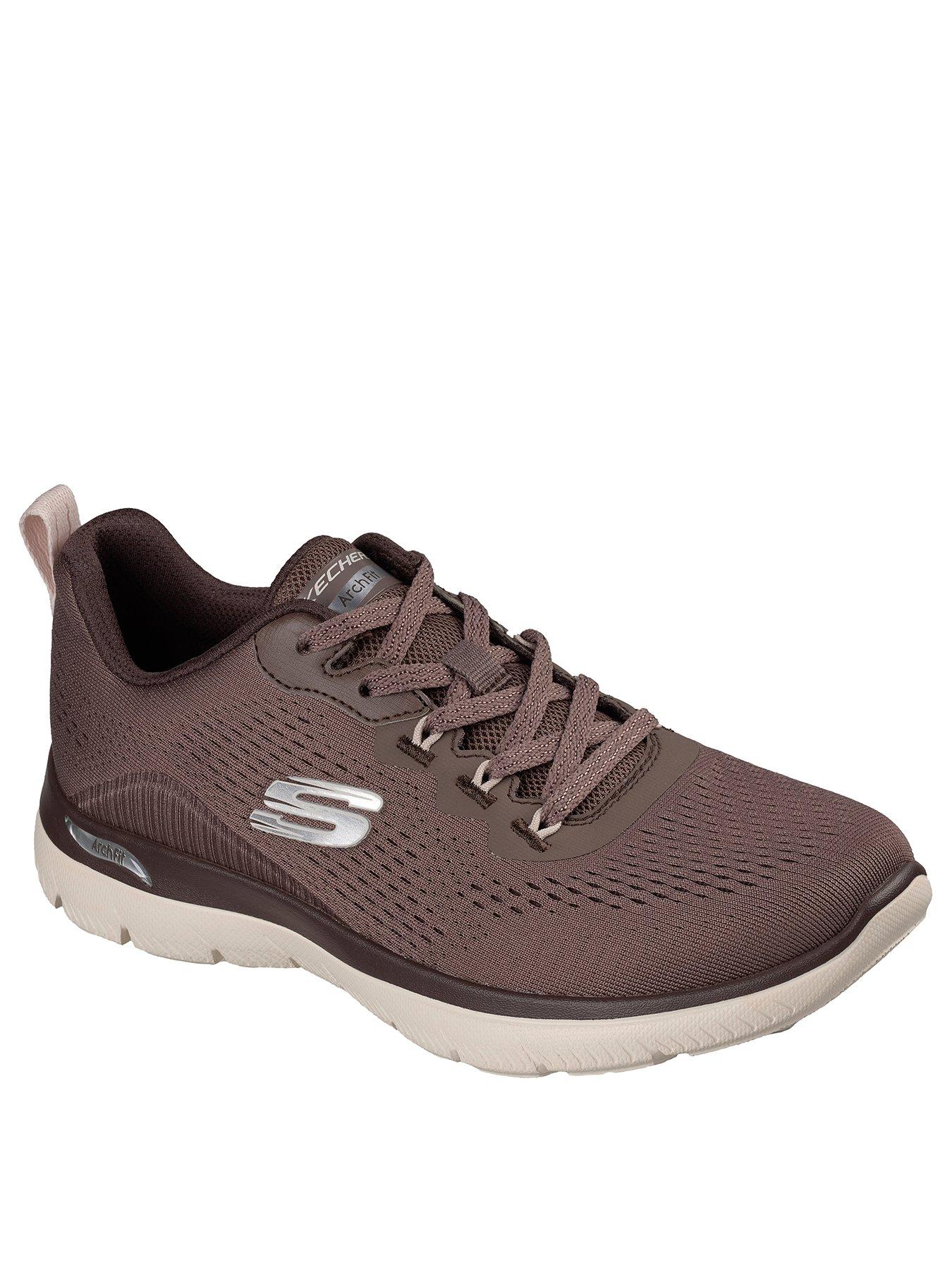 Image 2 of 6 of Skechers Arch Fit Summits Arch Fit Engineered Mesh Lace-up - Brown