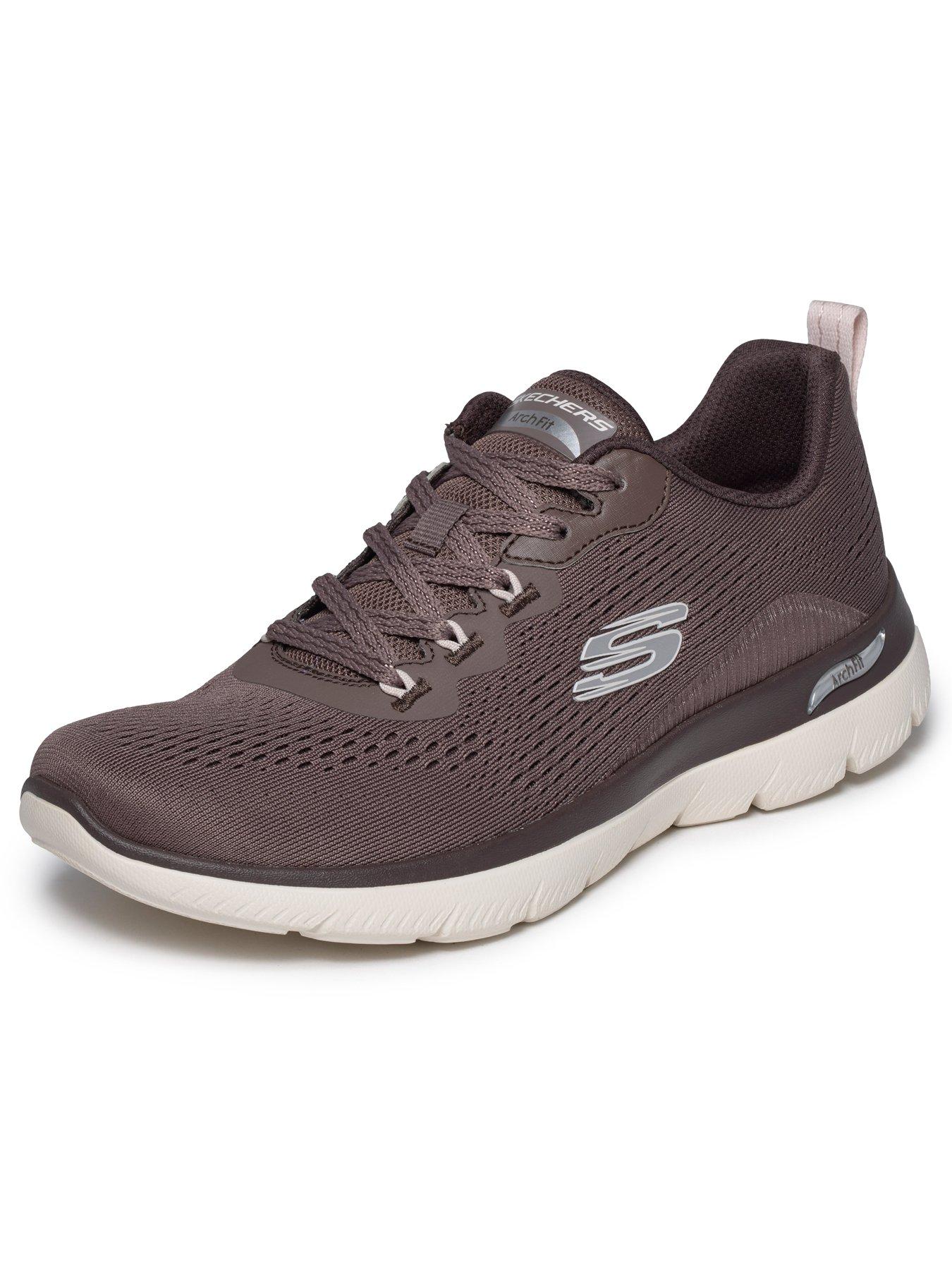 Image 5 of 6 of Skechers Arch Fit Summits Arch Fit Engineered Mesh Lace-up - Brown