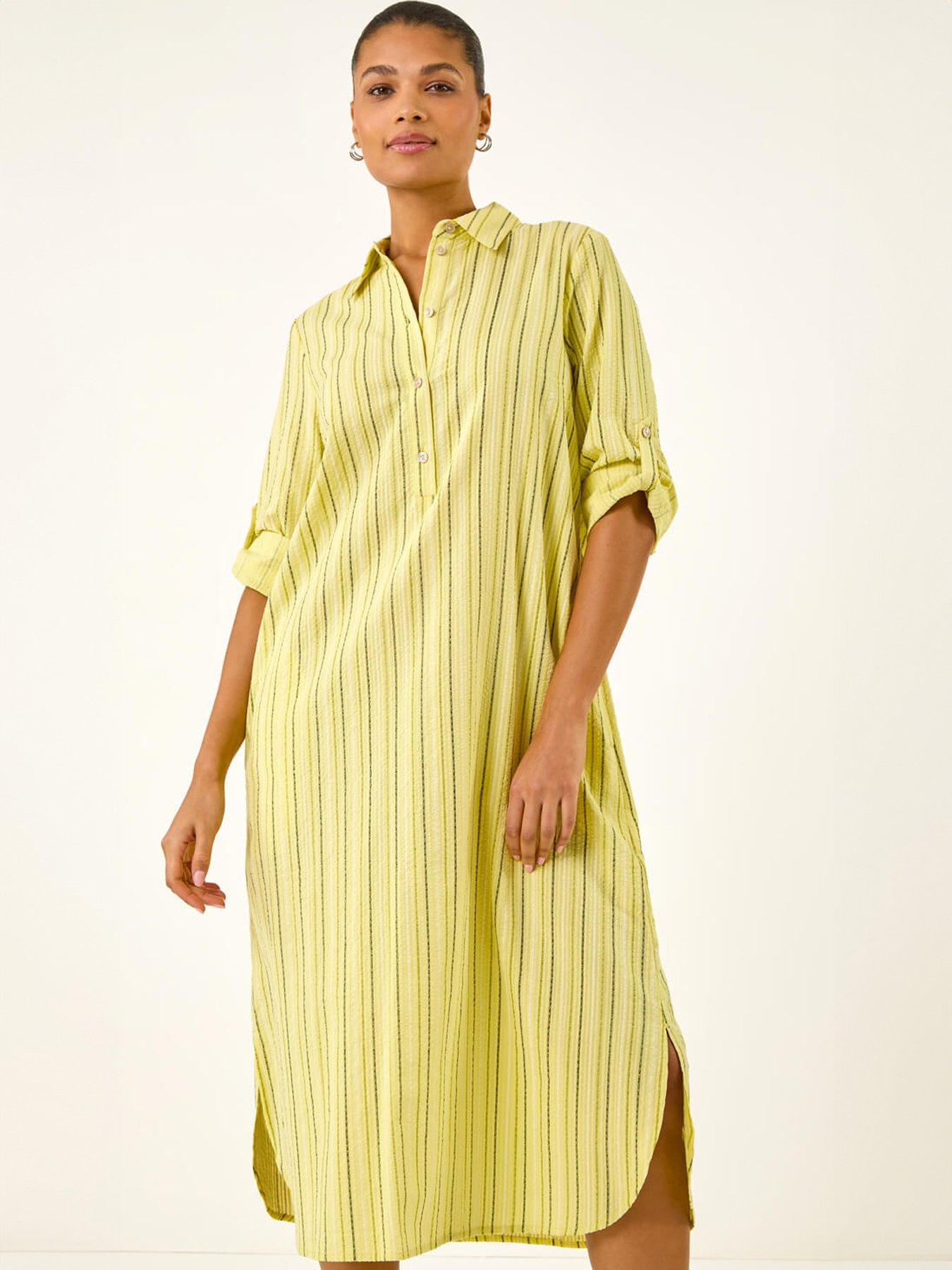 roman-textured-stripe-shirt-dressback