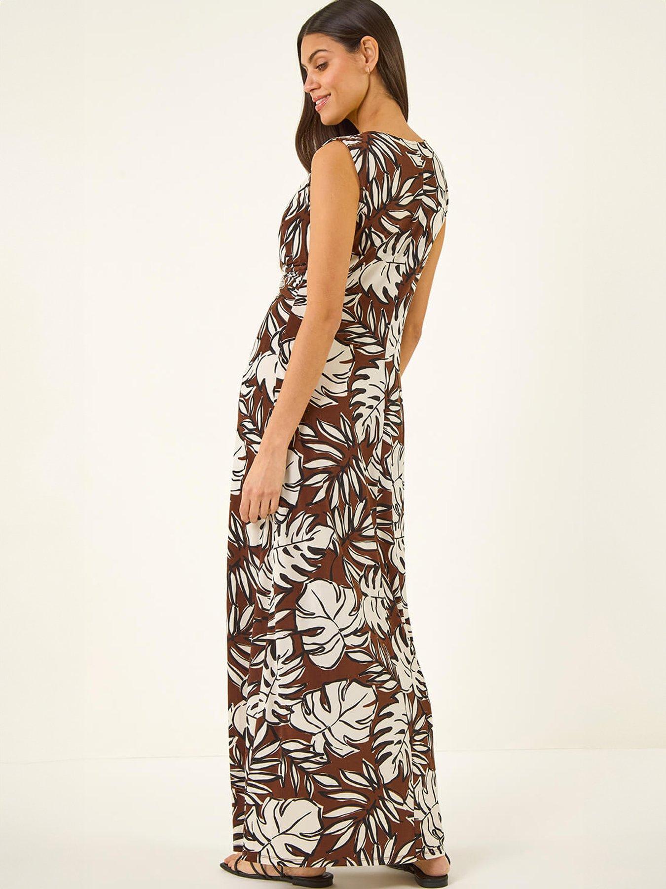 roman-leaf-twist-front-maxi-dressstillFront