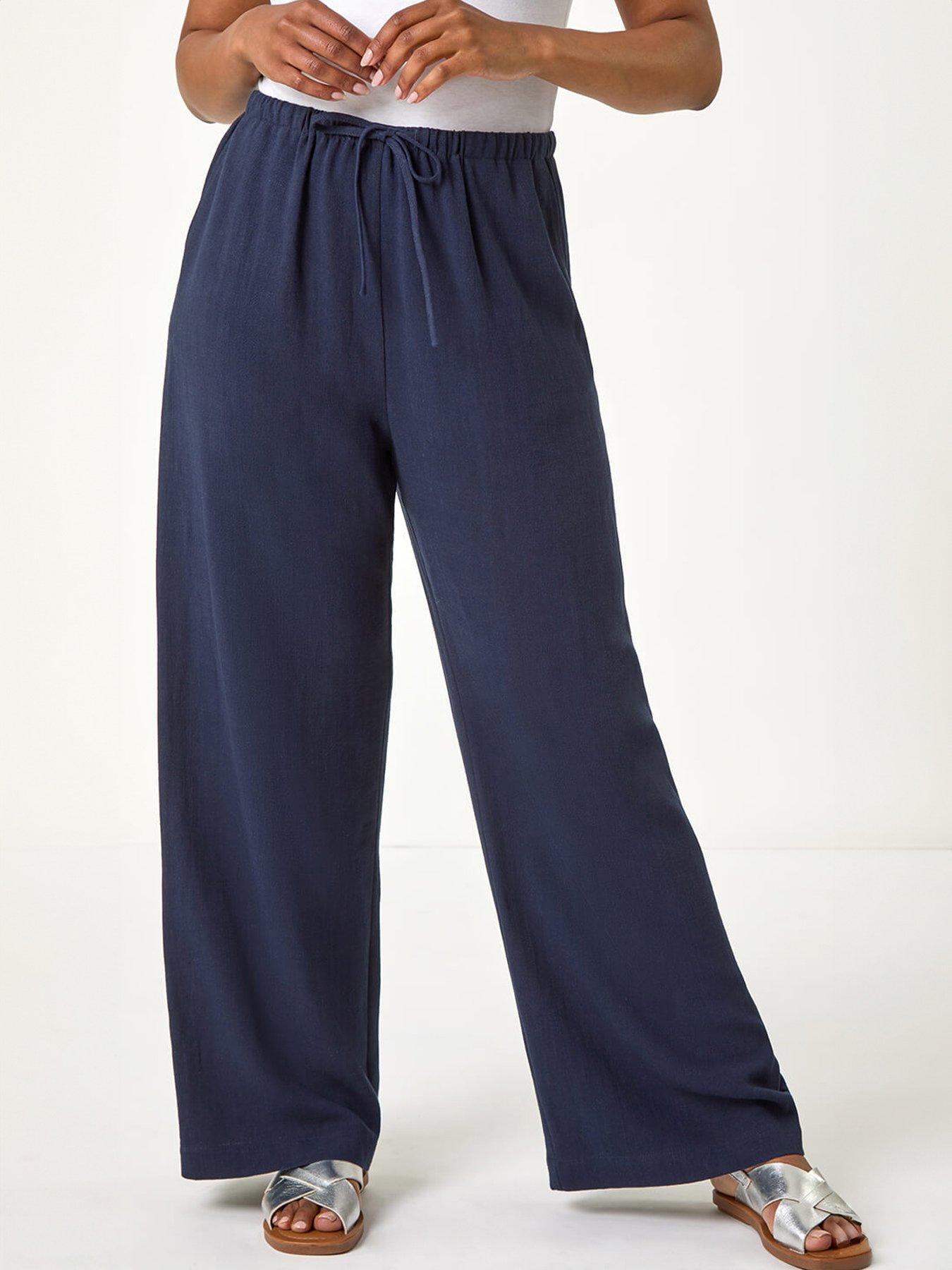 roman-petite-linen-mix-wide-leg-trouserfront