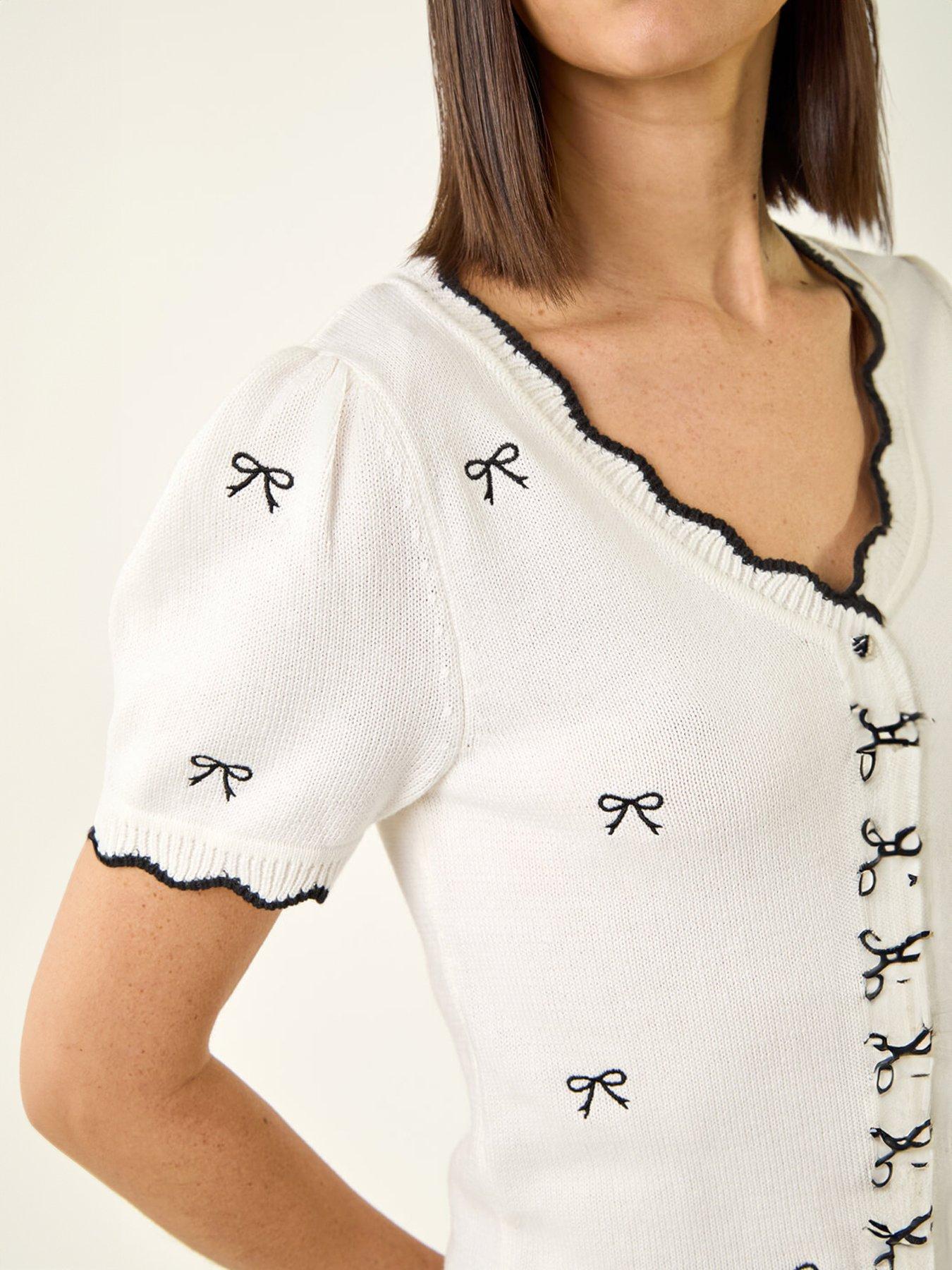 roman-bow-v-neck-knit-topdetail