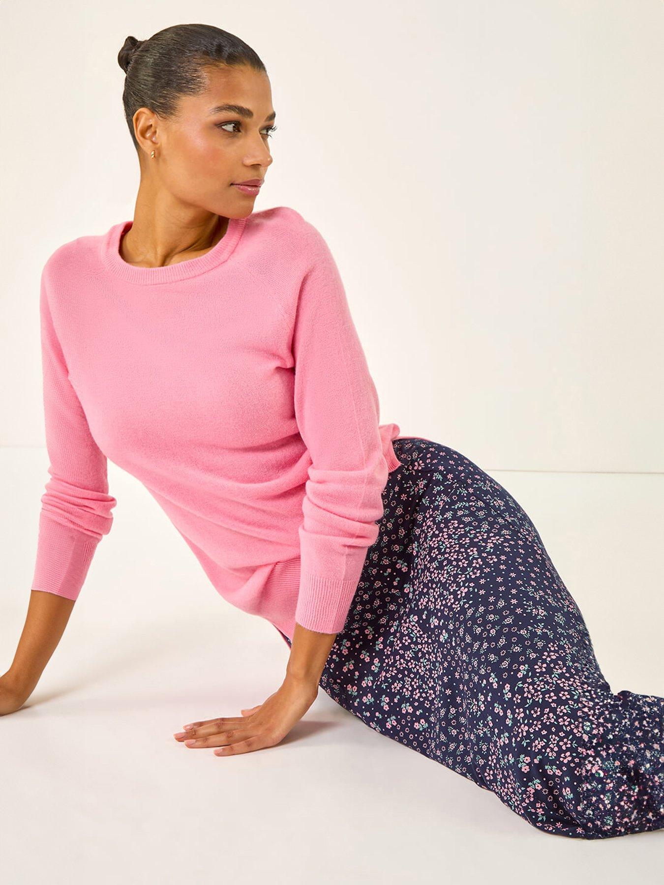 roman-linear-floral-print-stretch-midi-skirtoutfit