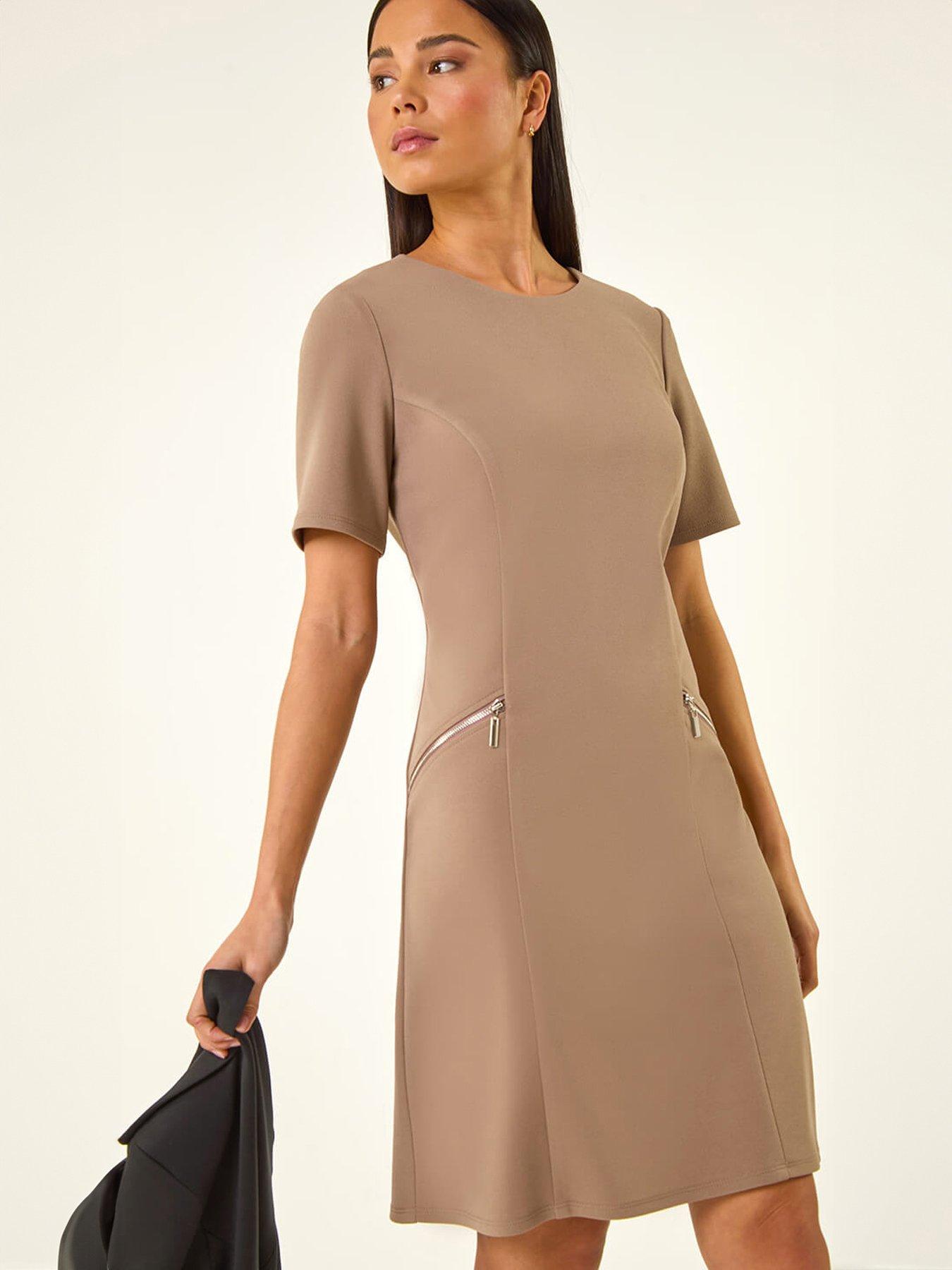 roman-petite-zip-pocket-stretch-dressfront