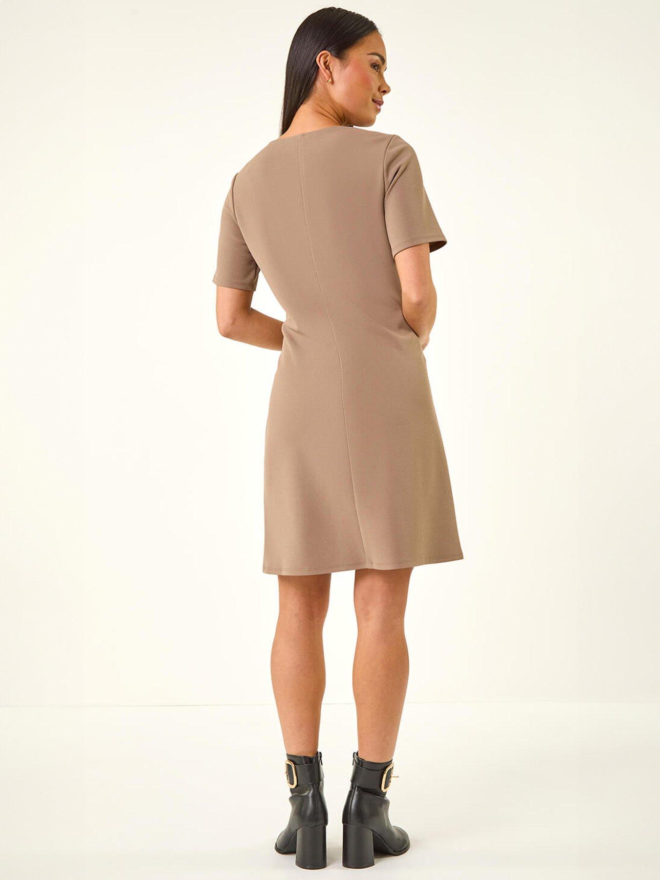 roman-petite-zip-pocket-stretch-dressstillFront