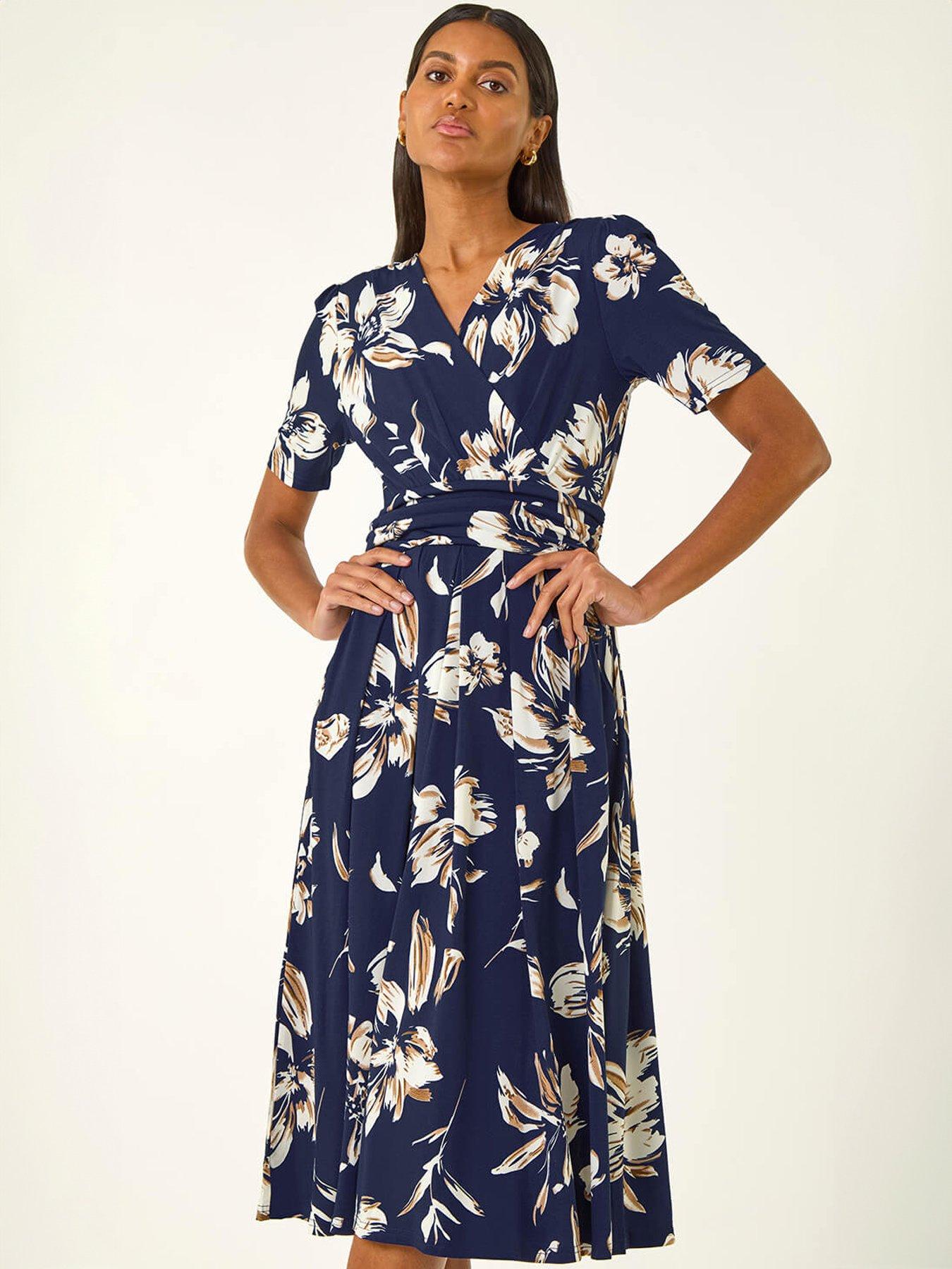 roman-floral-wrap-midi-dressoutfit