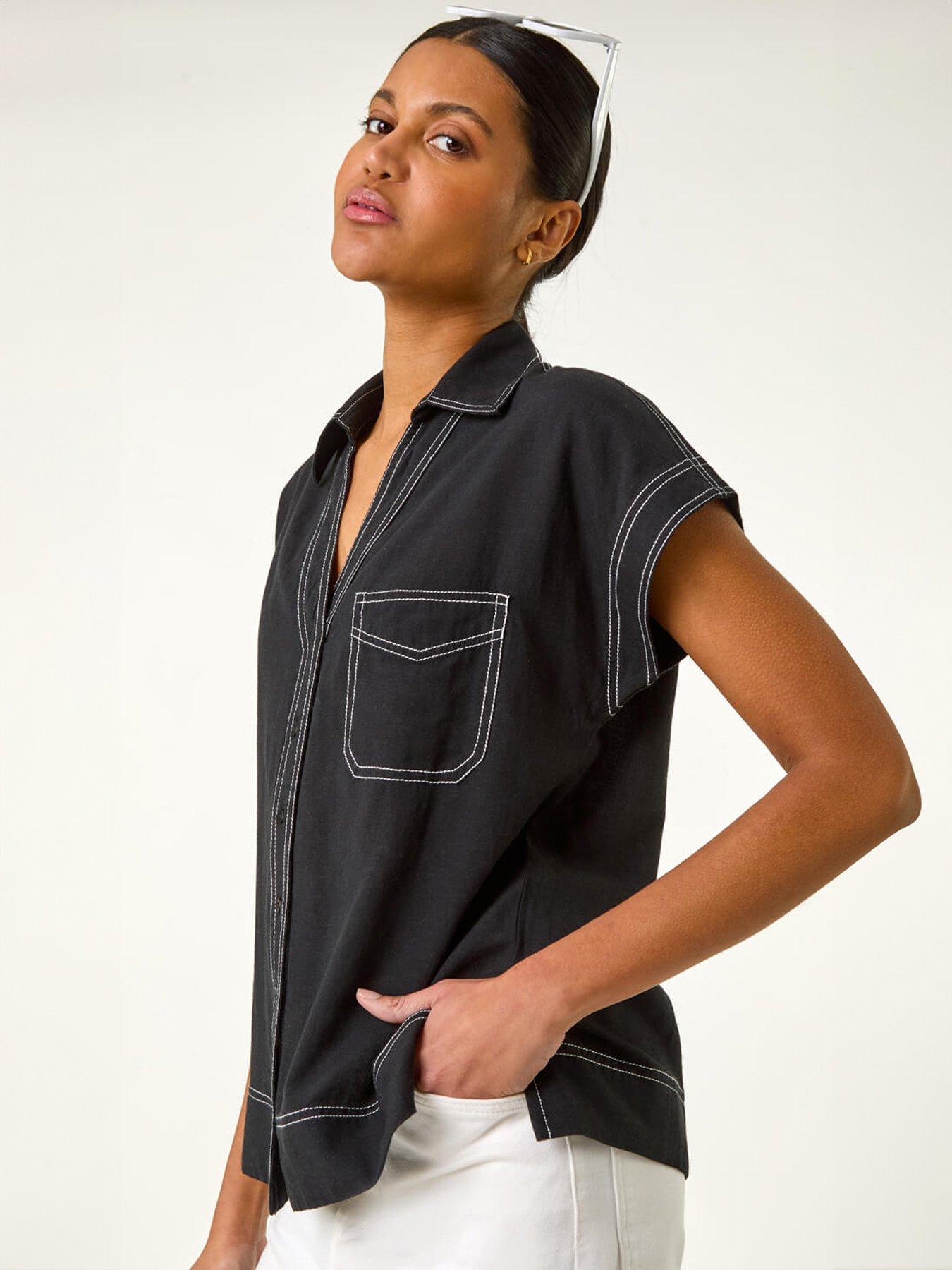 roman-constrast-stitch-shirtfront
