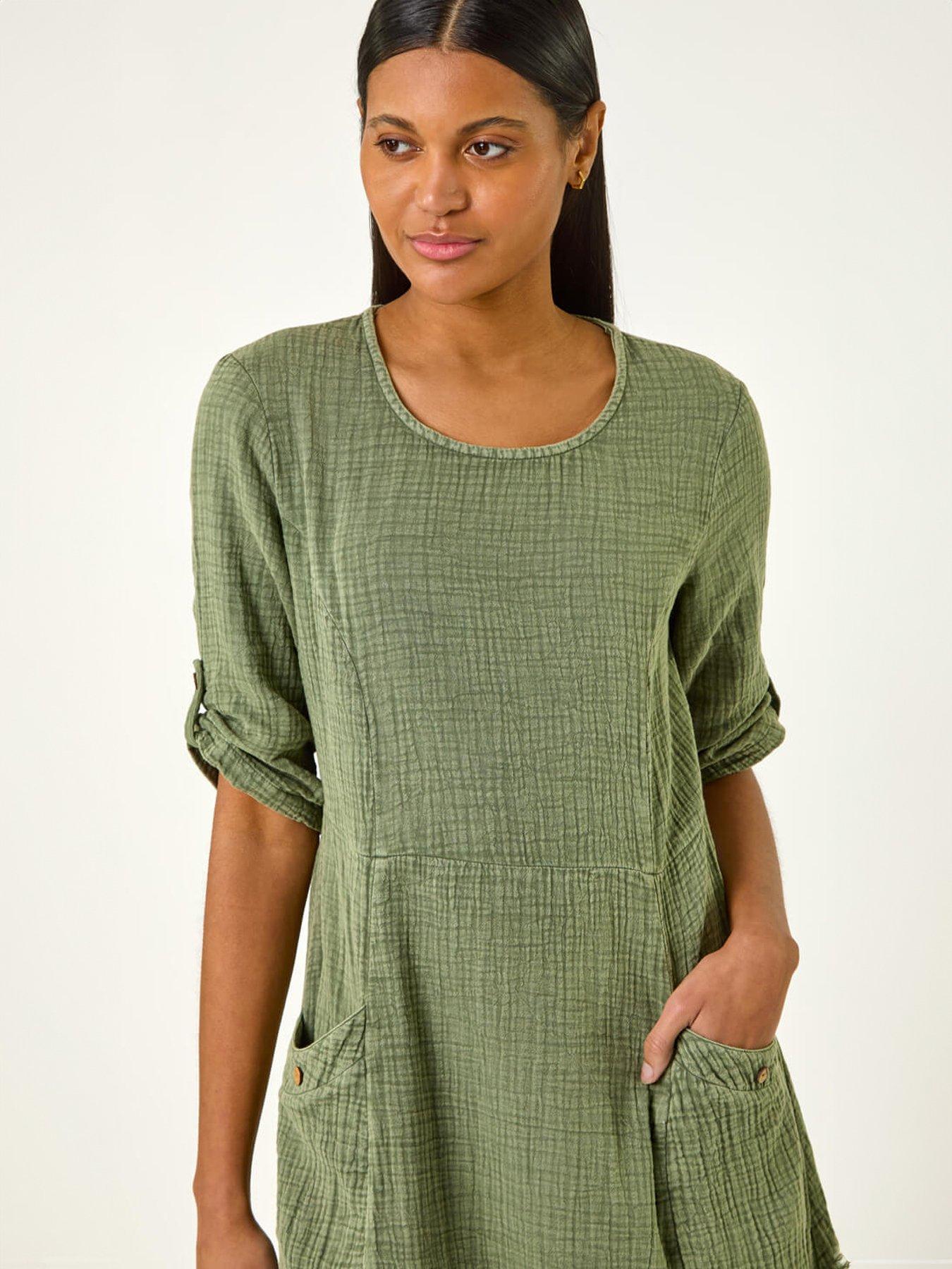 roman-textured-a-line-midi-dressdetail