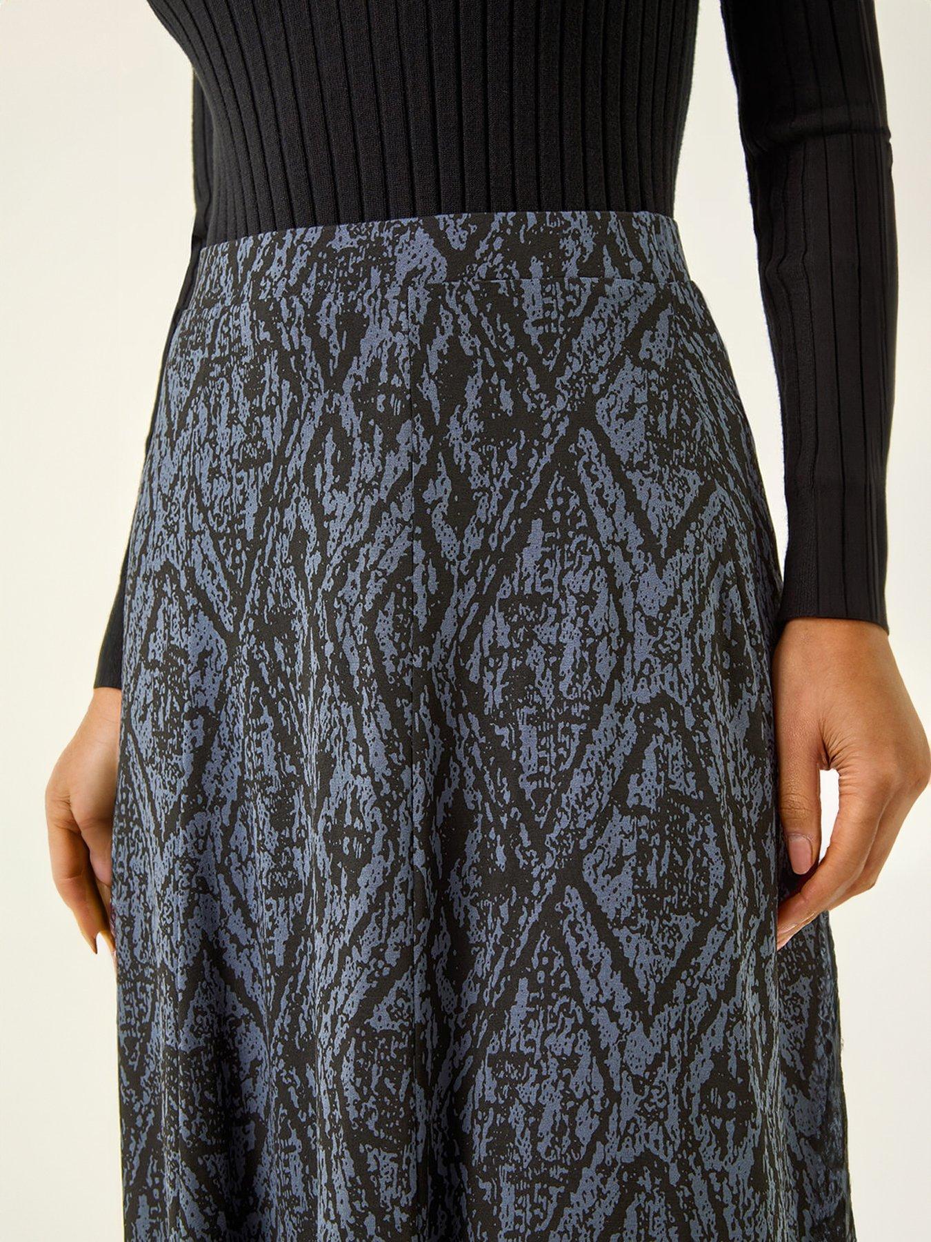 roman-abstract-diamond-print-midi-skirtdetail