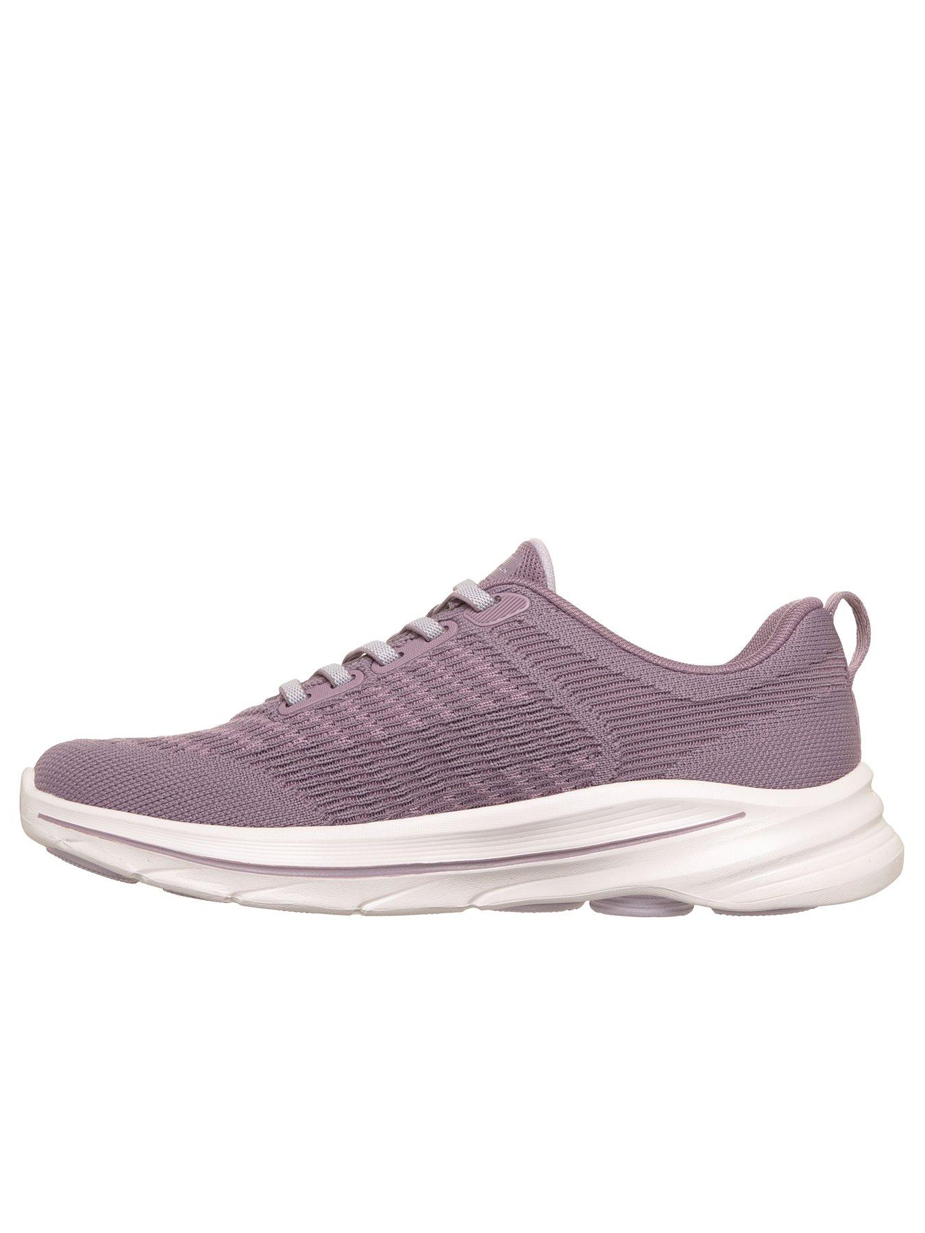 Image 5 of 5 of Skechers Go Walk 8 Britt Two Tone Engineered Knit Bungee - Mauve