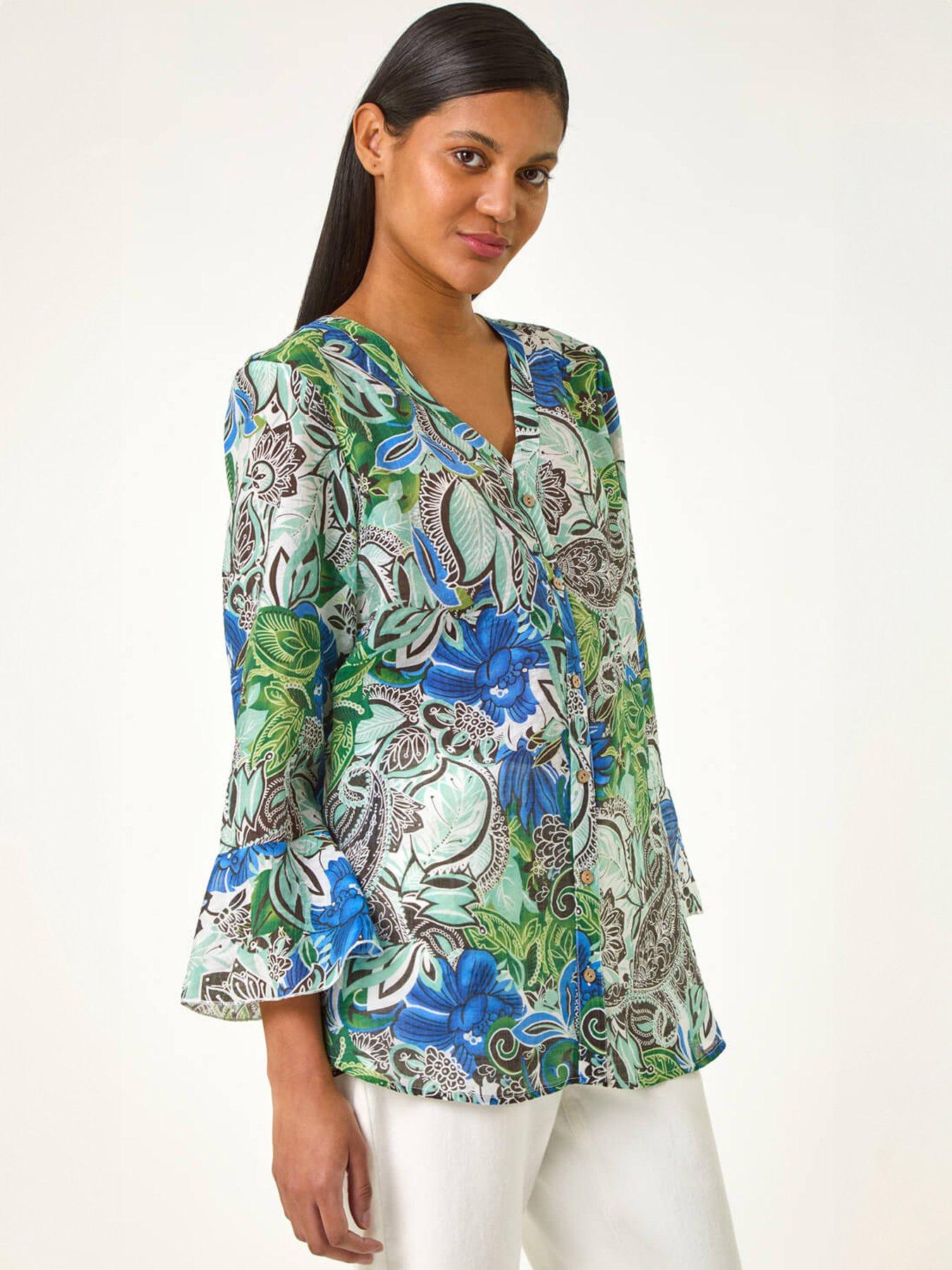 roman-paisley-v-neck-blousefront