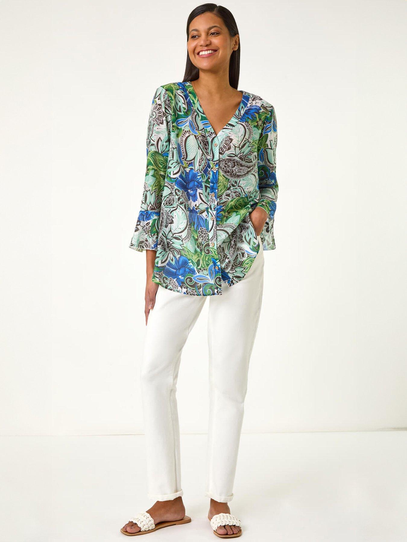 roman-paisley-v-neck-blouseback