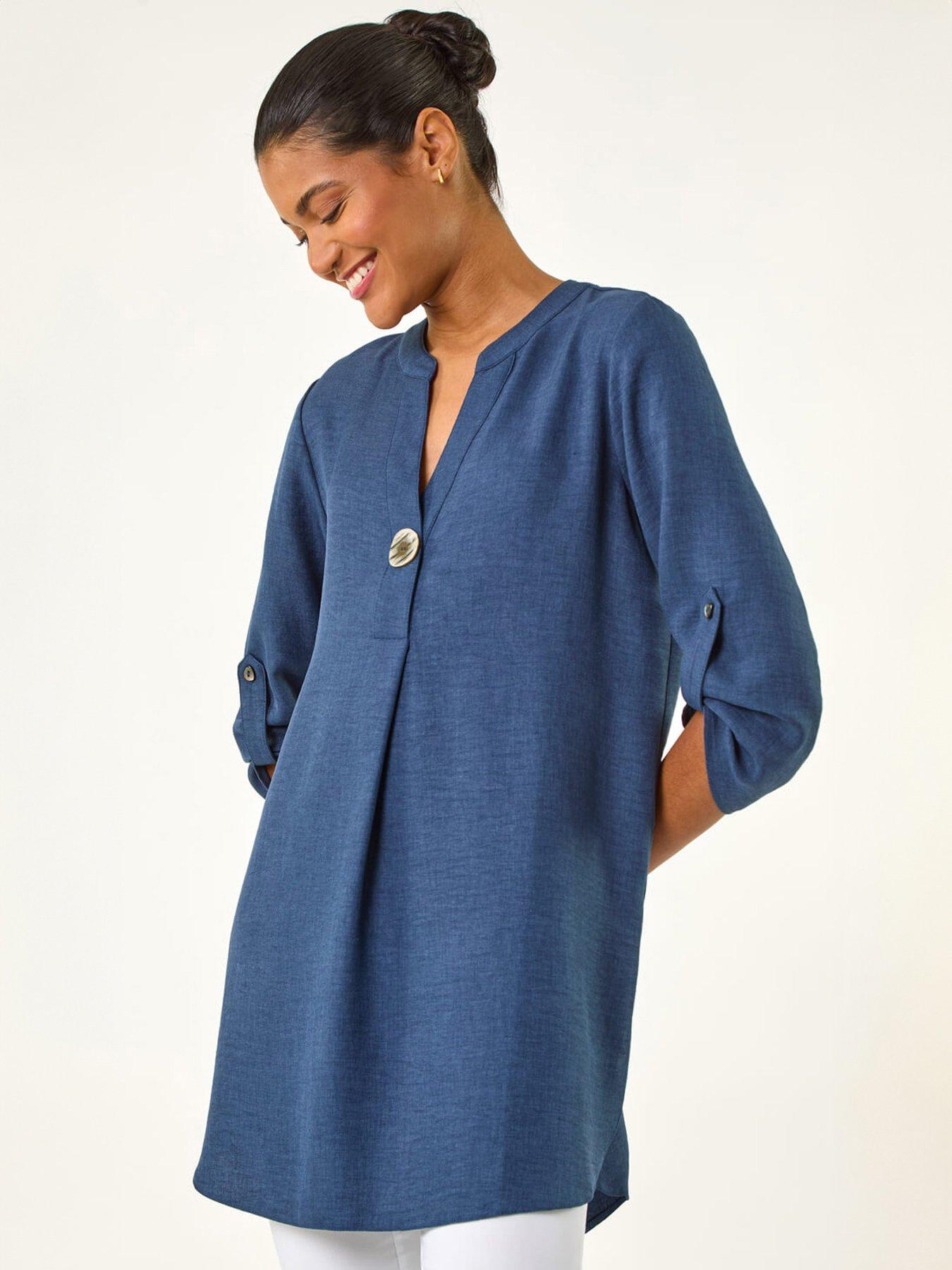 roman-horn-button-detail-longline-topfront