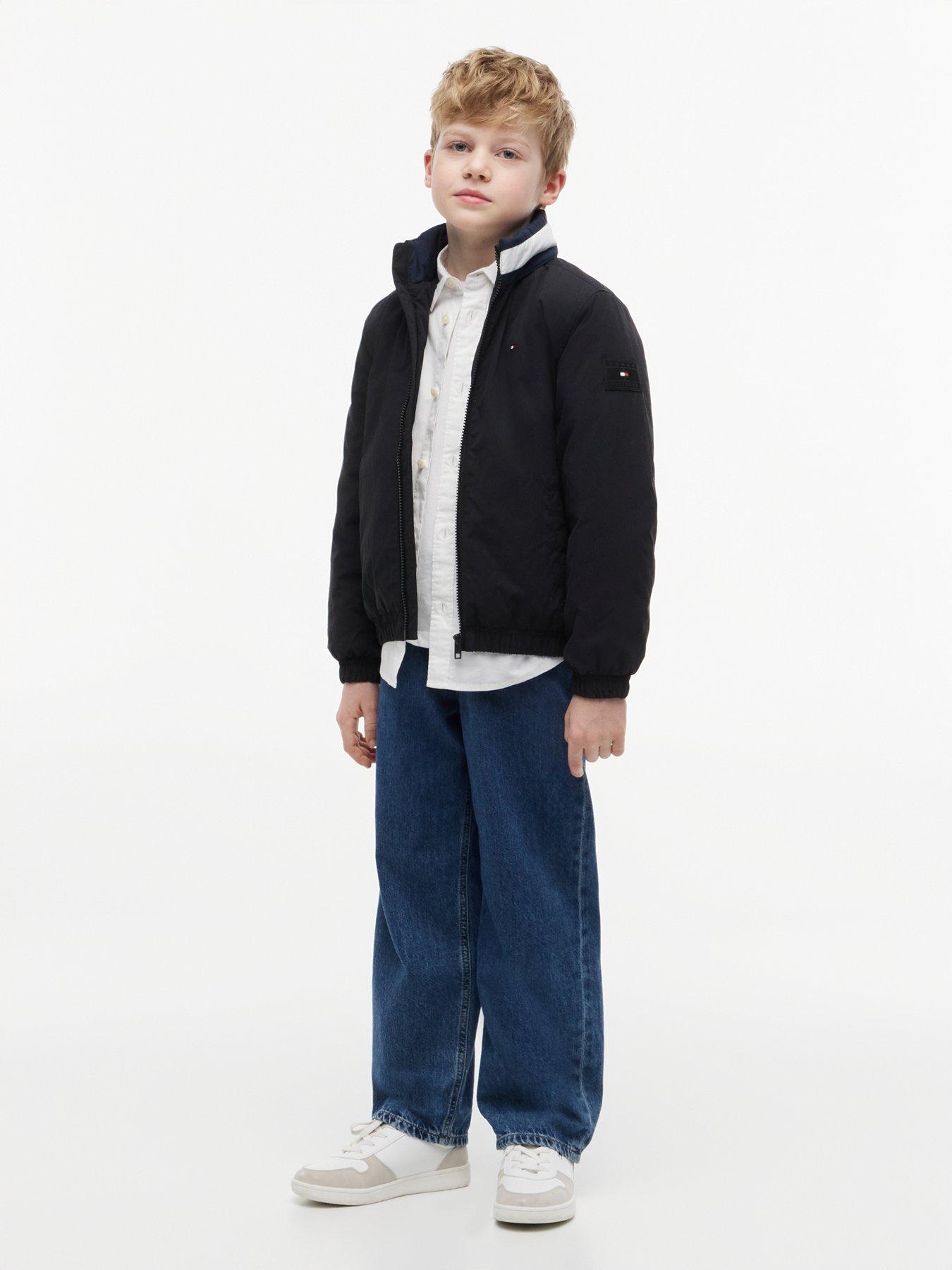 Image 3 of 6 of Tommy Hilfiger Boys Heritage Essential Padded Jacket - Black
