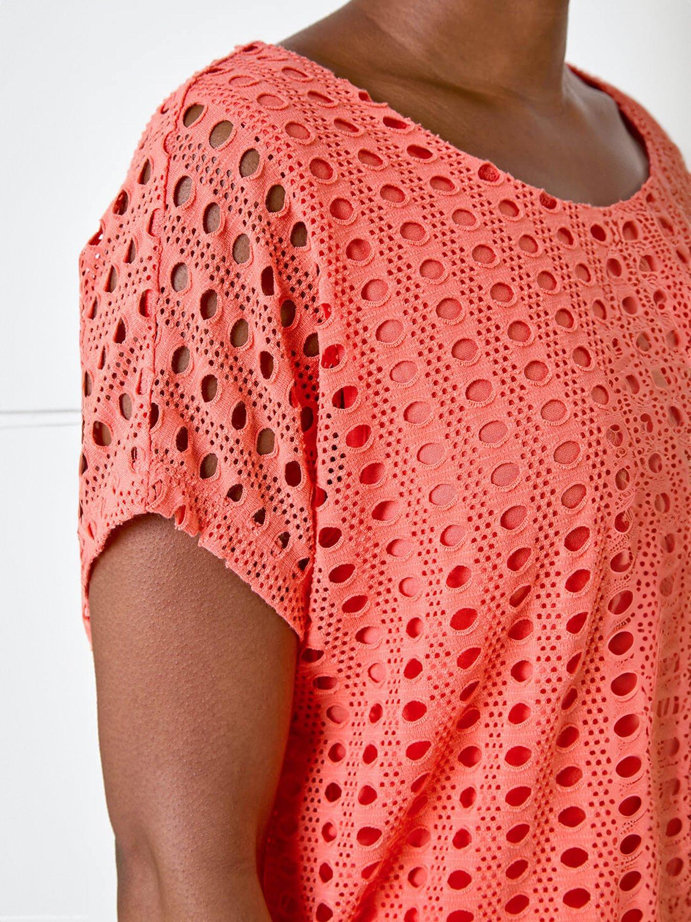 Image 5 of 5 of Roman Cut Out Detail Stretch Top