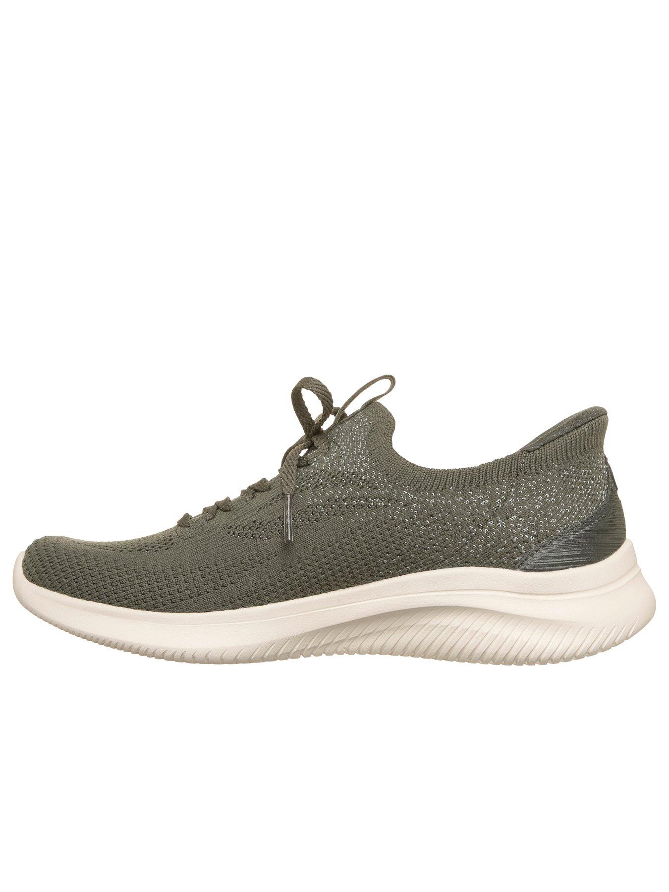 Image 6 of 6 of Skechers Ultra Flex 4.0 Engineered Ultra Stretch Knit Slip-ins - Olive